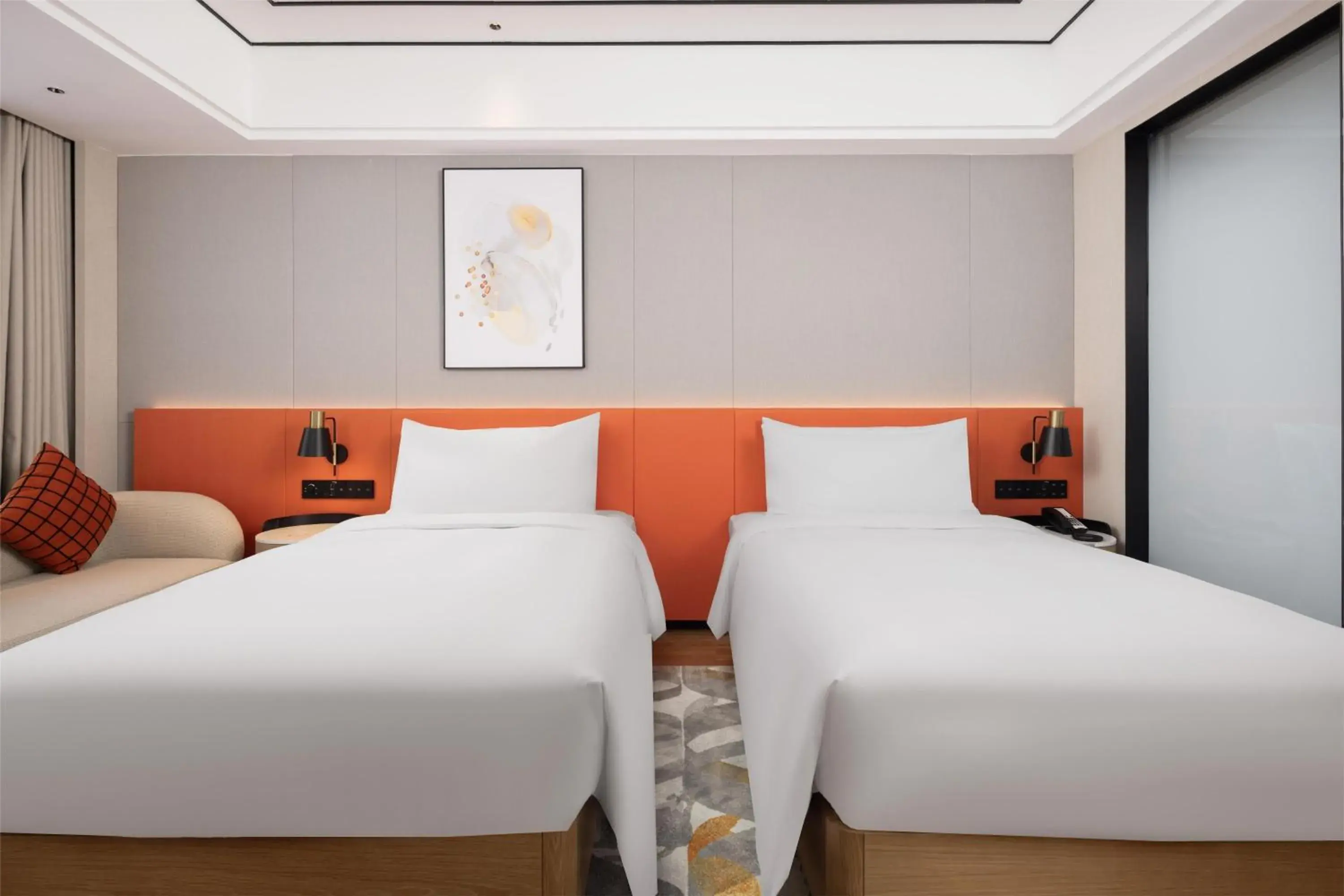 Twin Room in Hilton Garden Inn Zhuji East Twin Room in Hilton Garden Inn Zhuji East