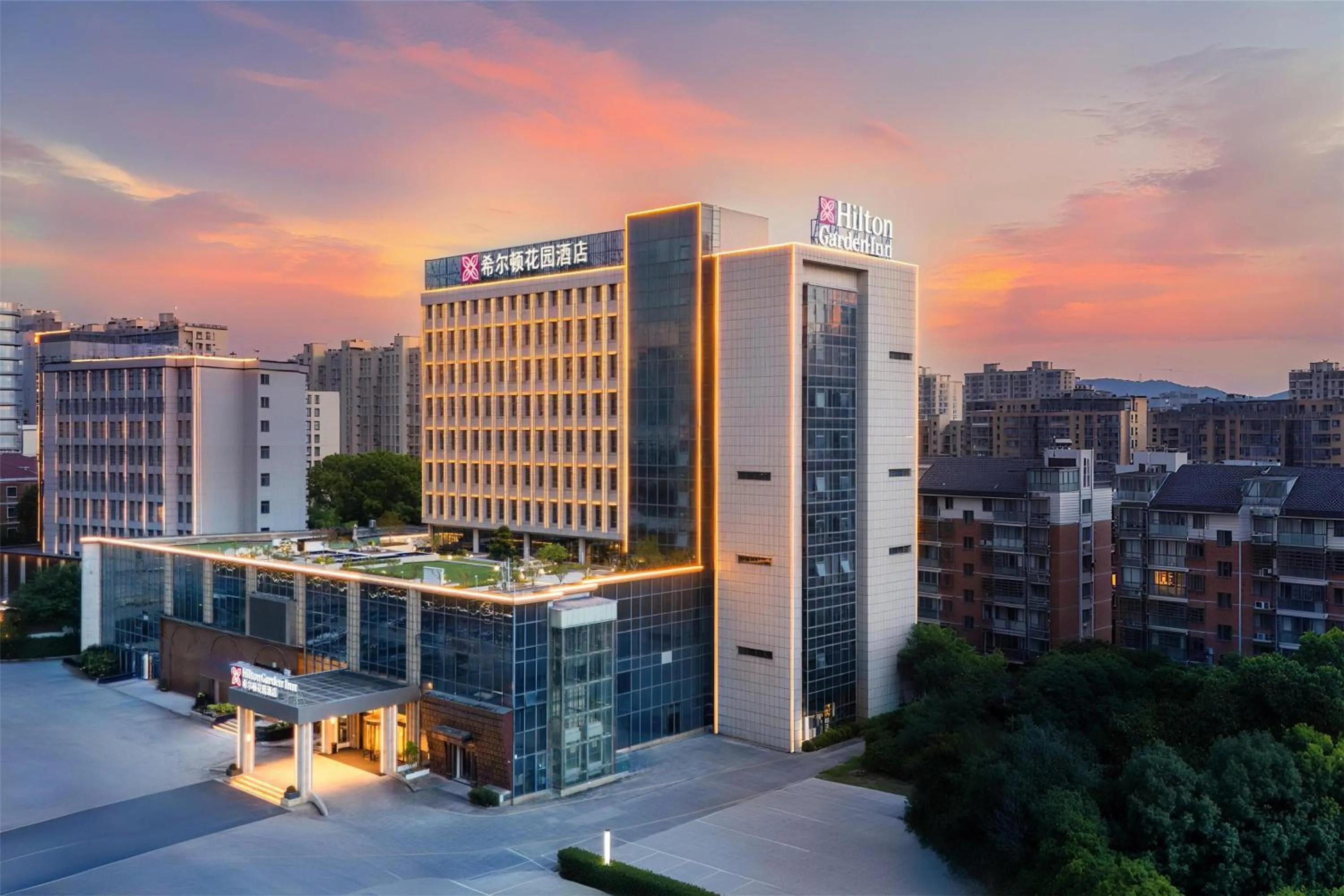 Property building in Hilton Garden Inn Zhuji East