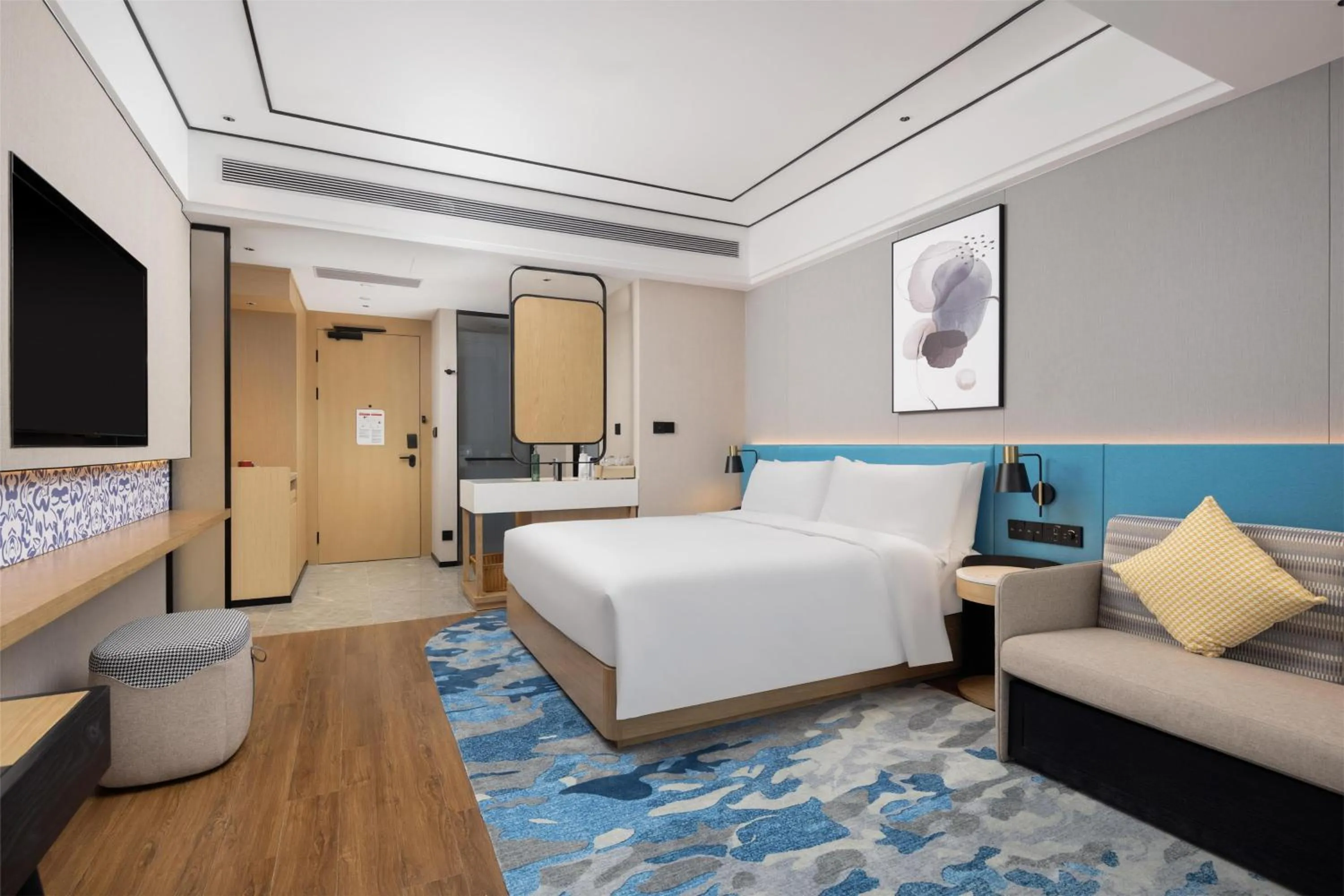 Bed in Hilton Garden Inn Zhuji East