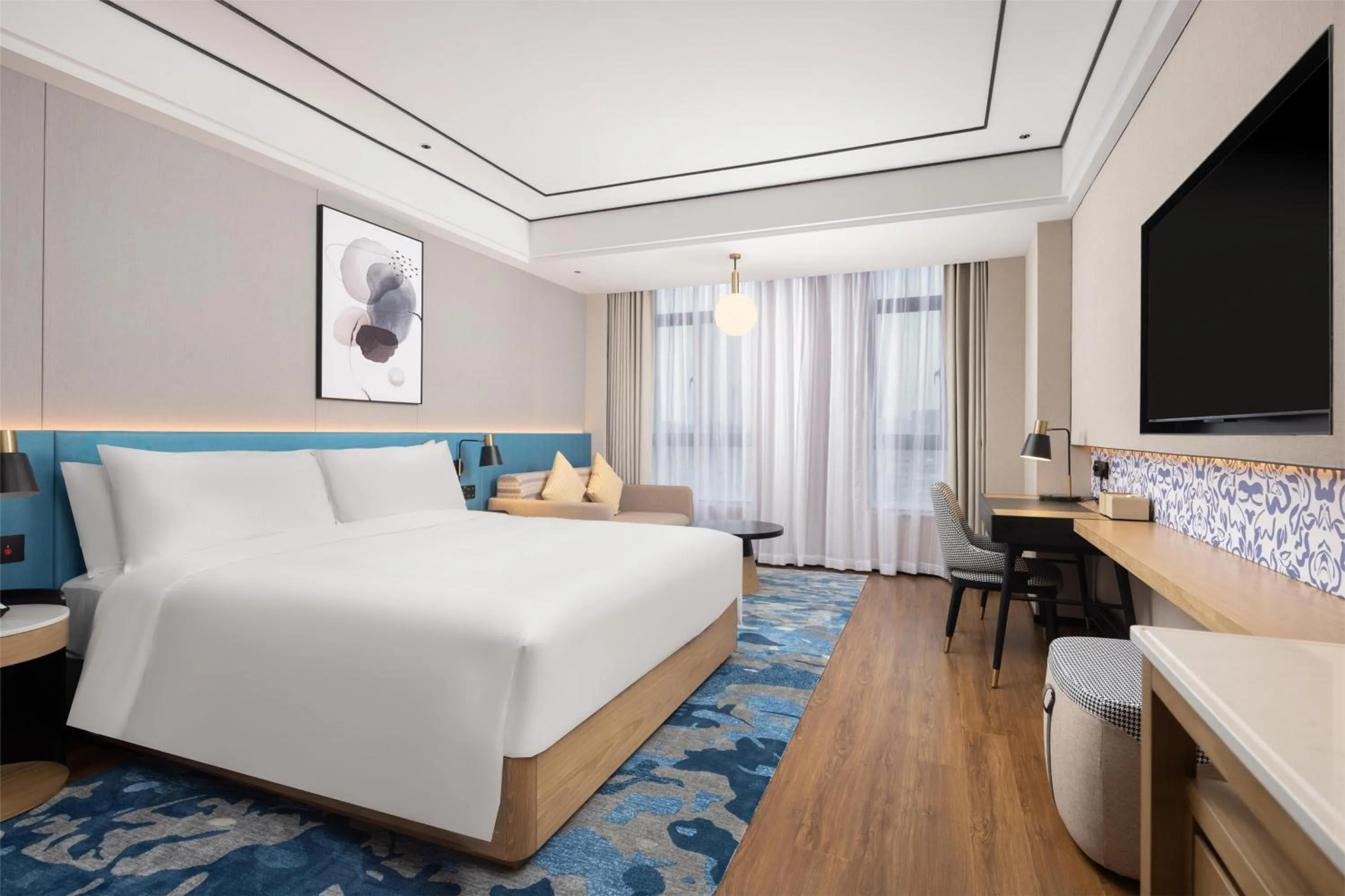 Bed in Hilton Garden Inn Zhuji East