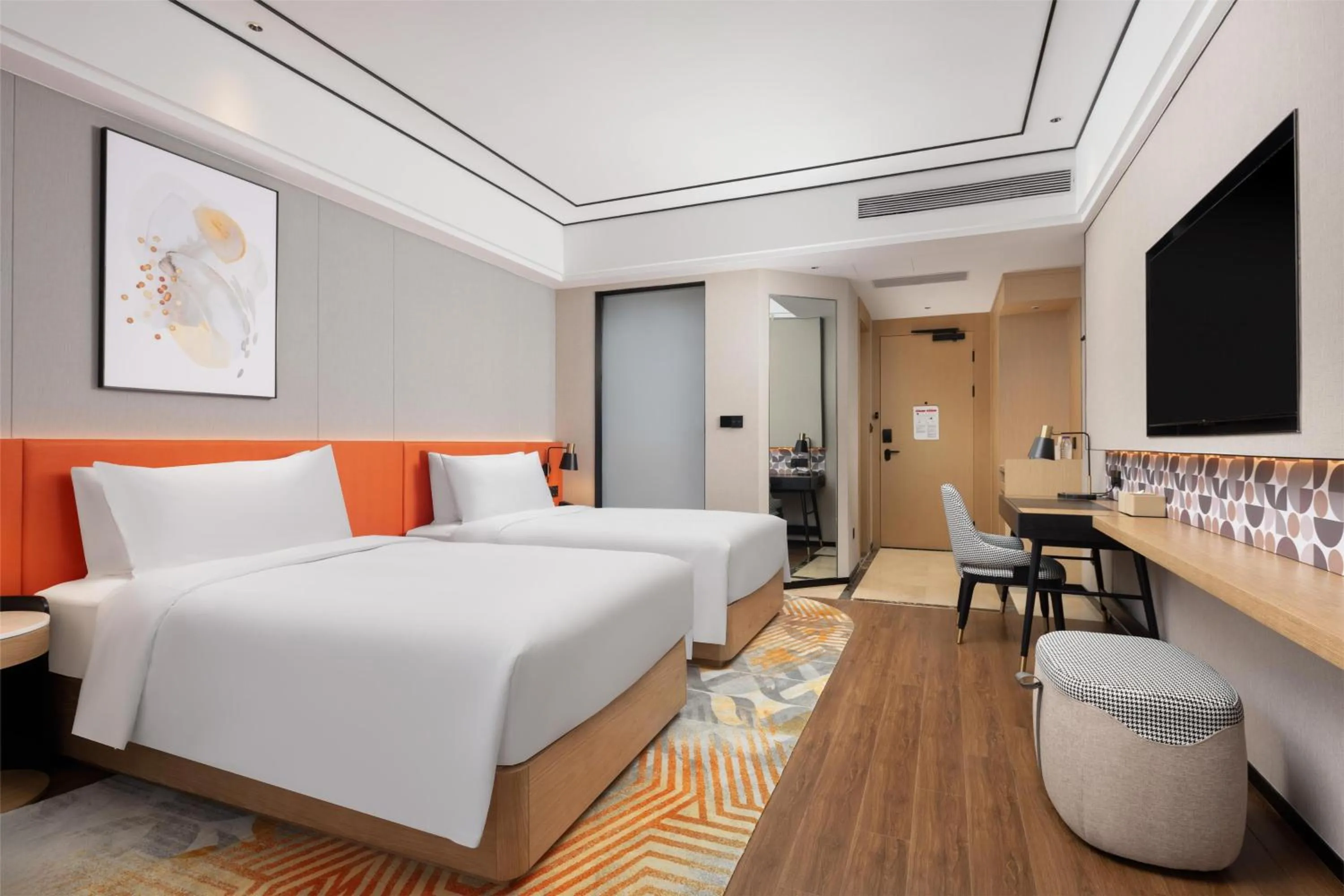 Bed in Hilton Garden Inn Zhuji East