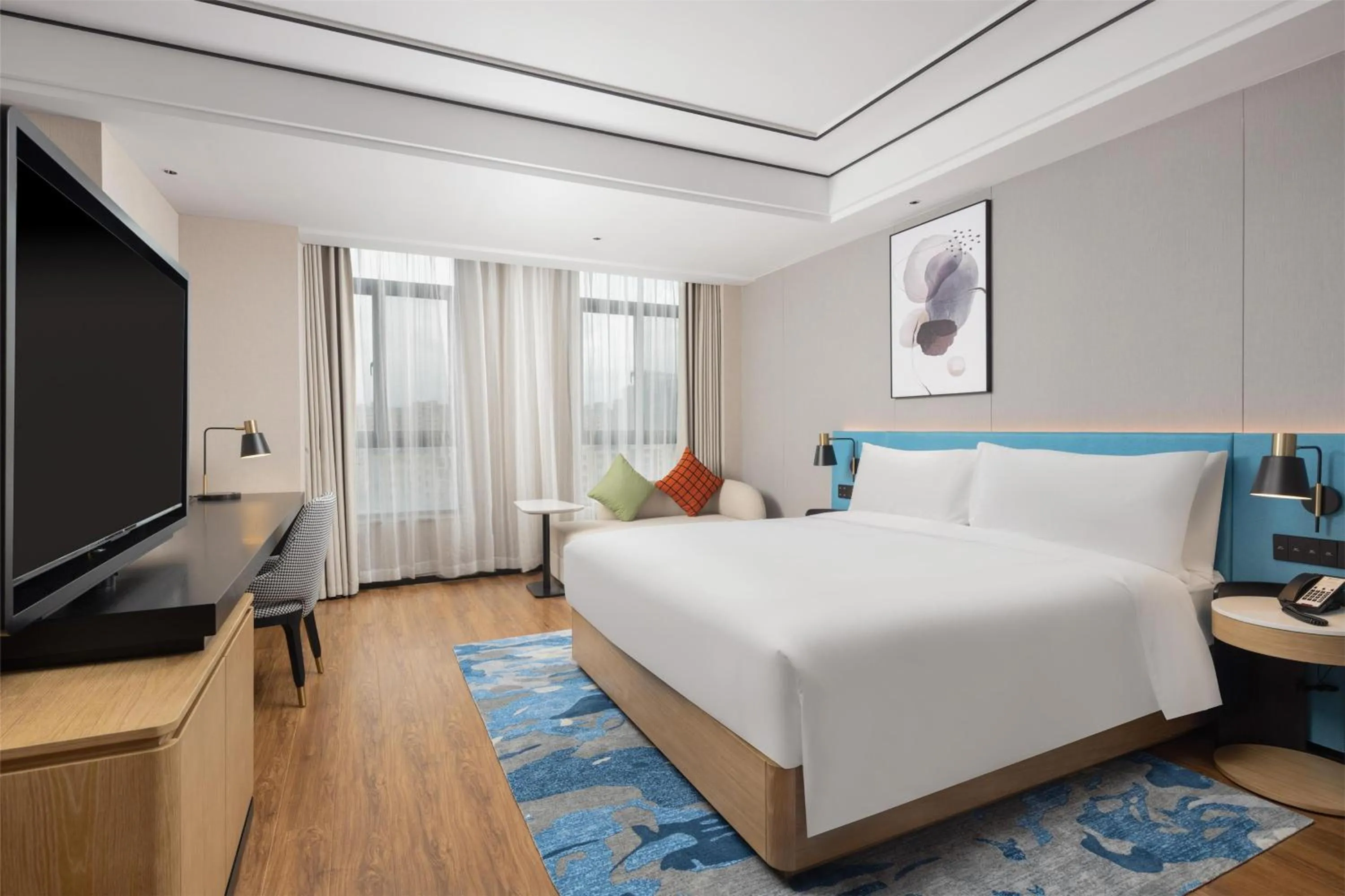 Bed in Hilton Garden Inn Zhuji East