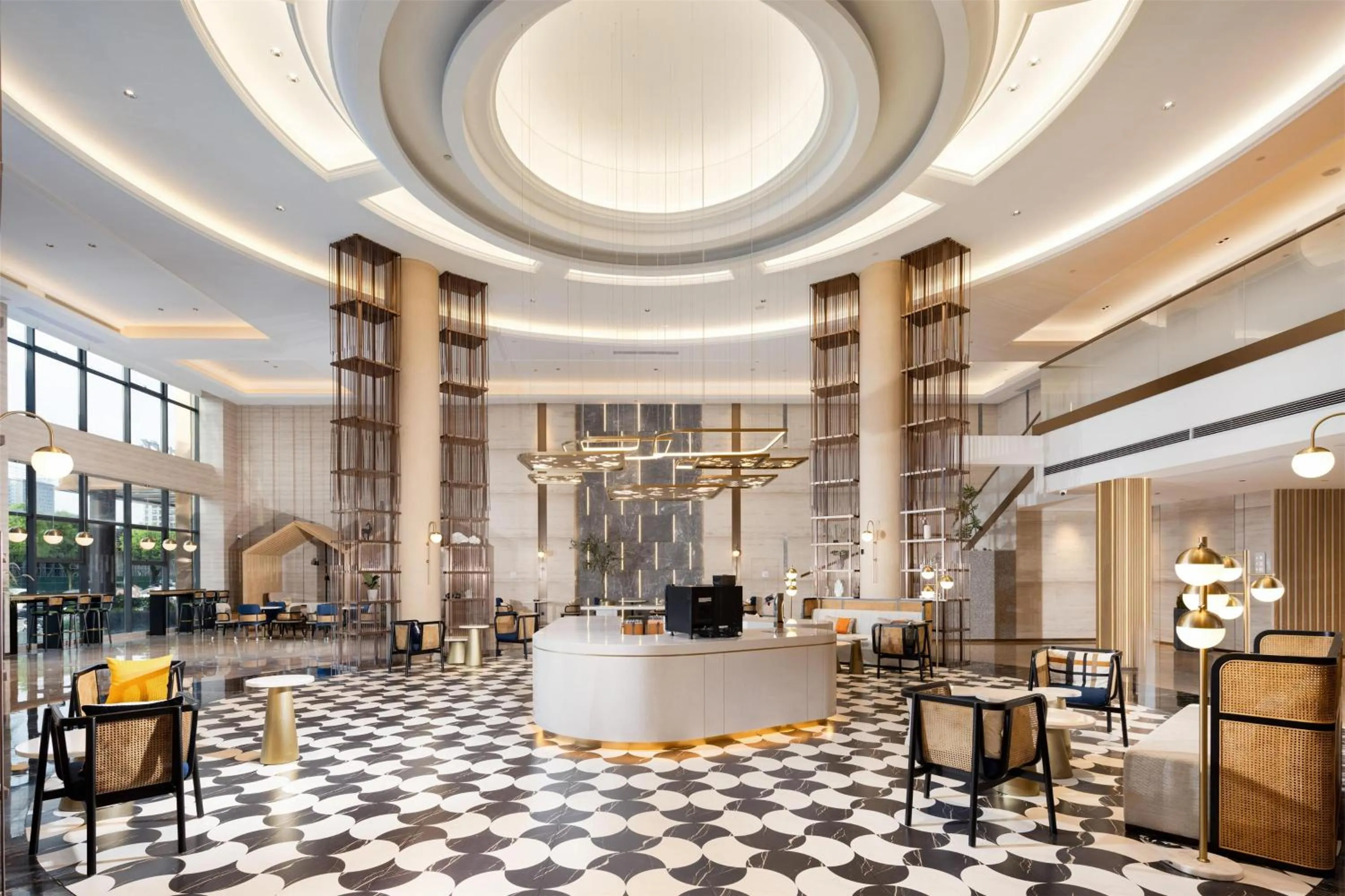 Lobby or reception in Hilton Garden Inn Zhuji East