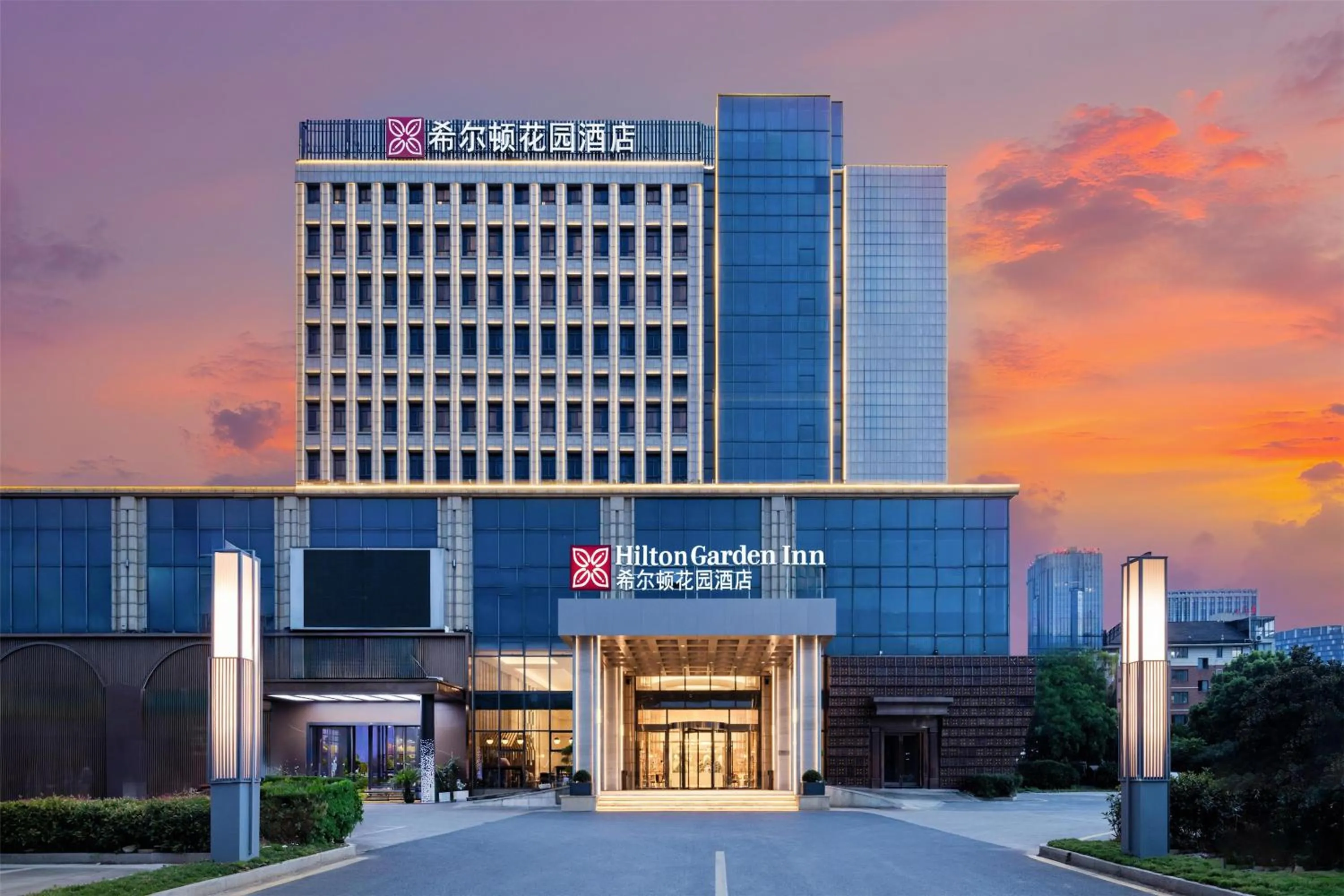 Property building in Hilton Garden Inn Zhuji East