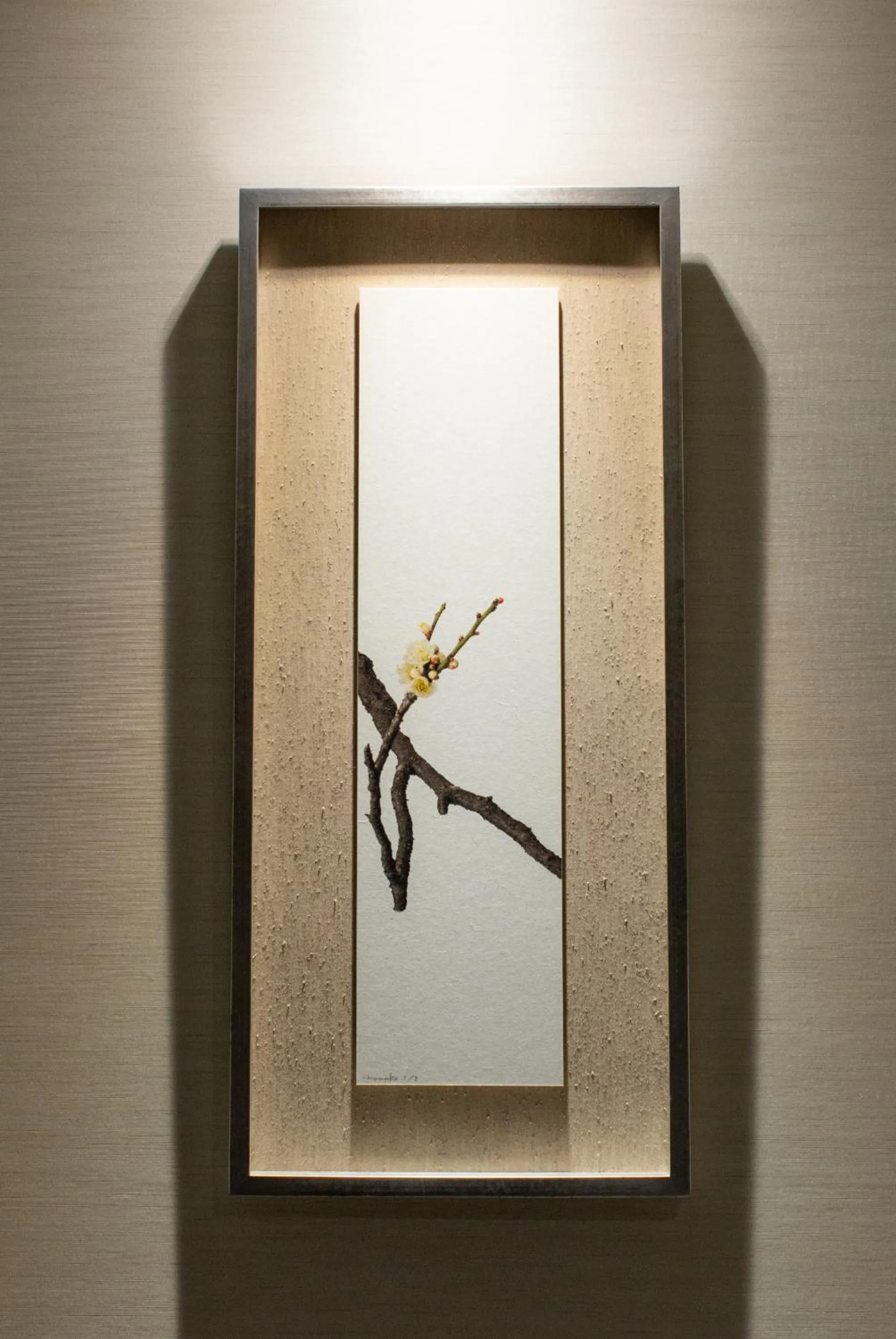 Decorative detail in HOTEL AMANEK Kyoto Kawaramachi Gojo