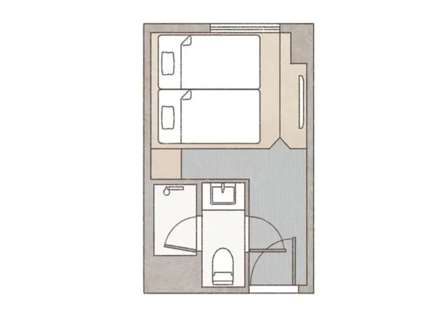 Photo of the whole room in HOTEL AMANEK Kyoto Kawaramachi Gojo