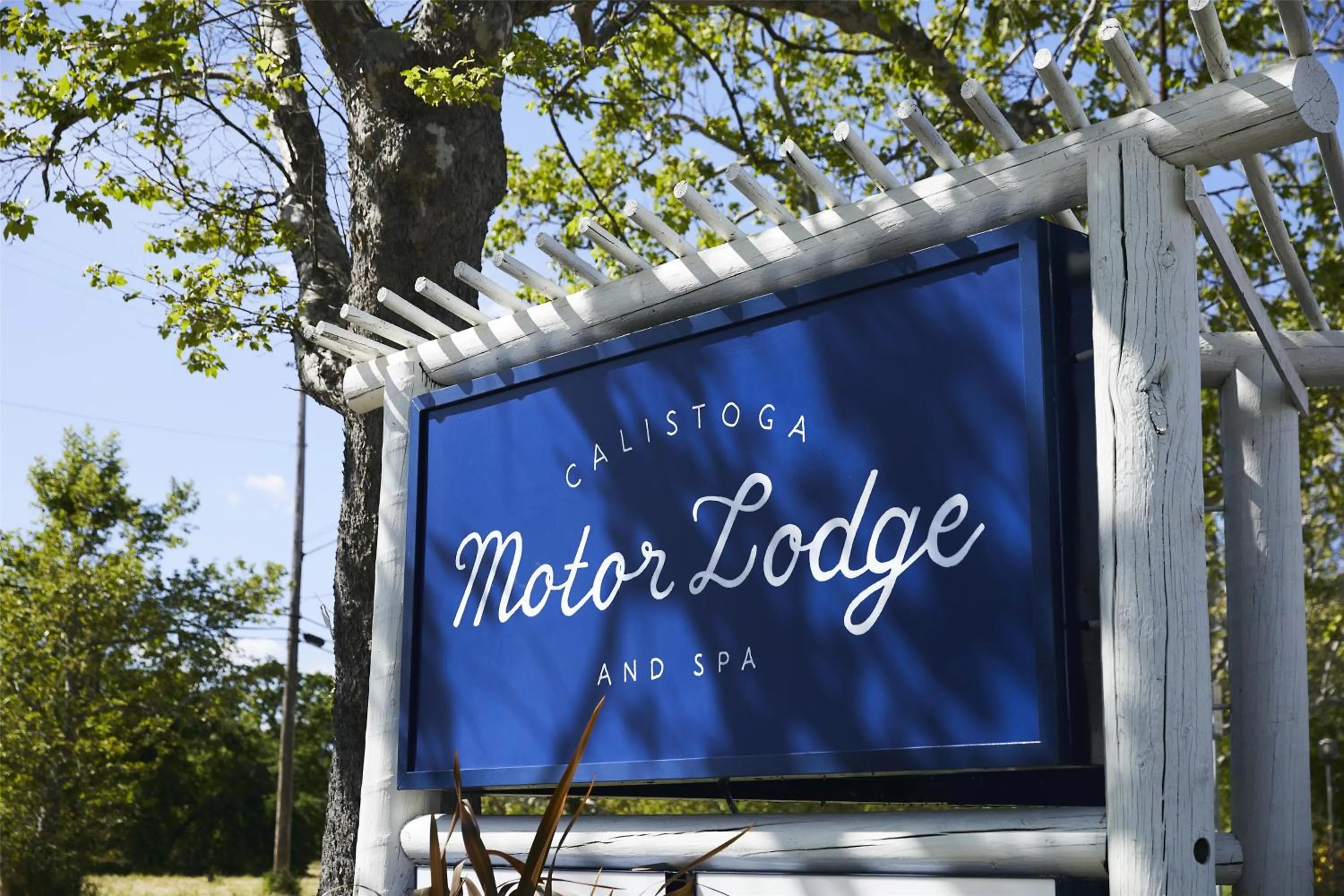 Property building in Calistoga Motor Lodge and Spa