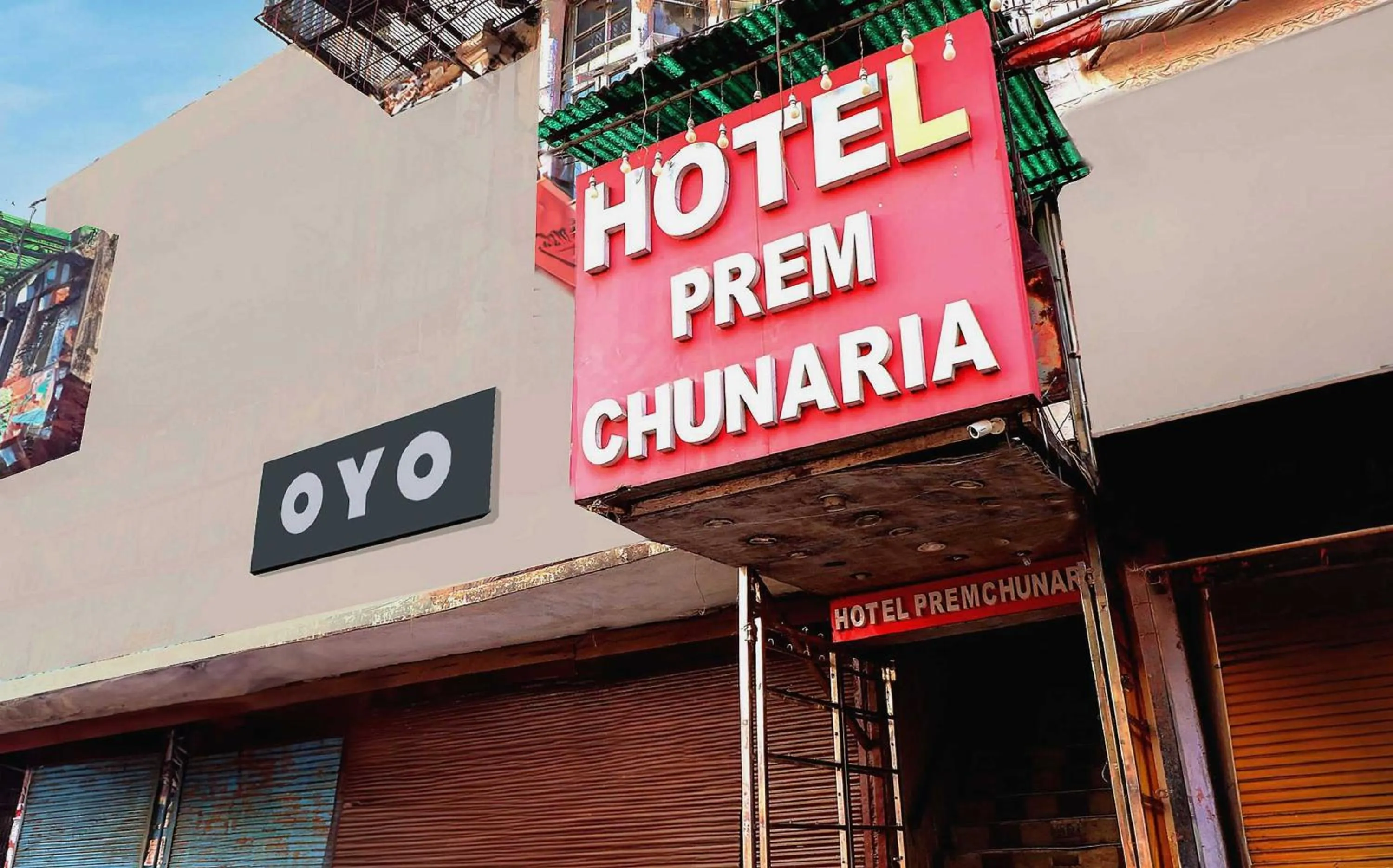 Facade/entrance in Hotel O Prem Chunaria