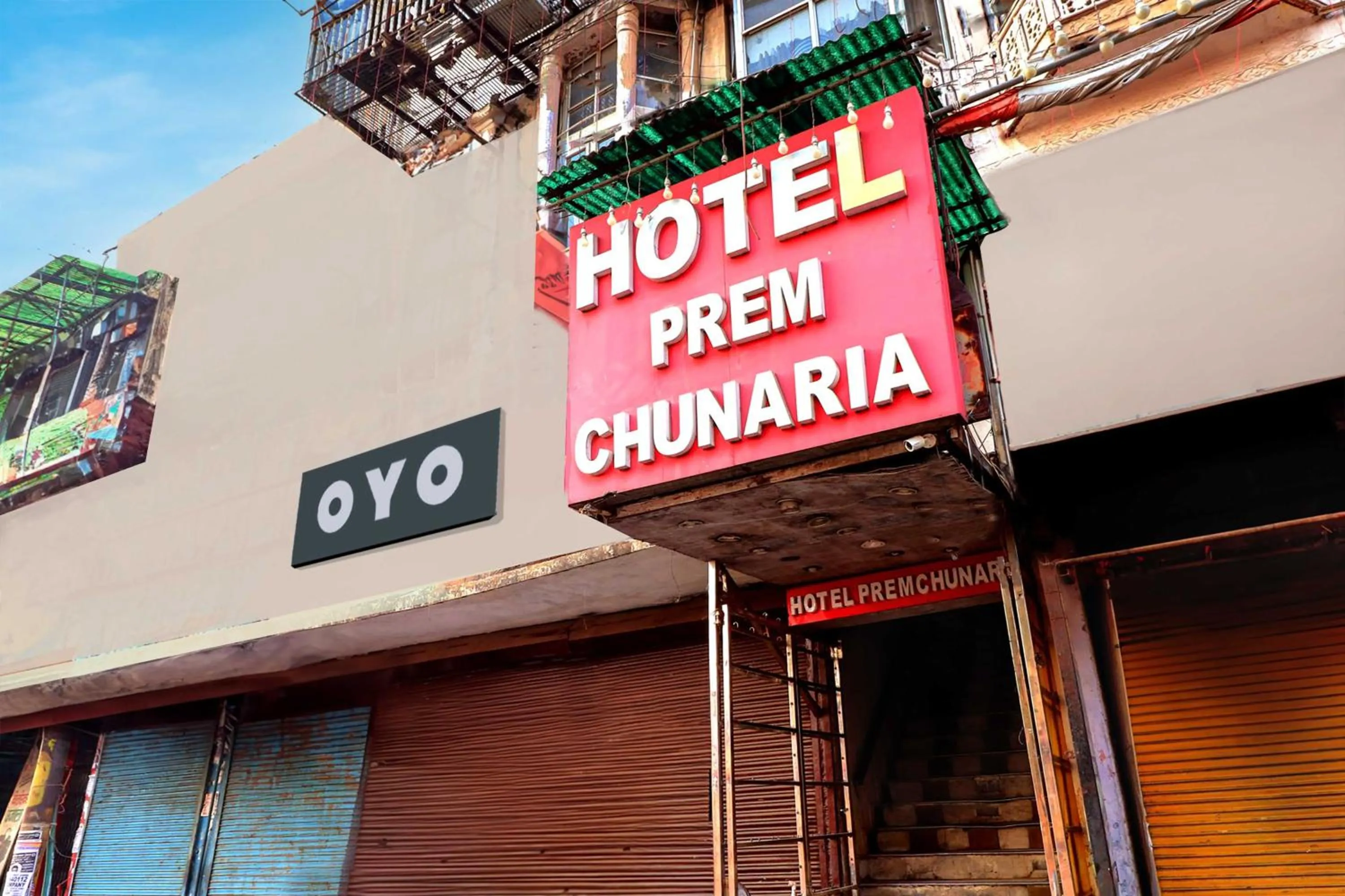 Facade/entrance in Hotel O Prem Chunaria