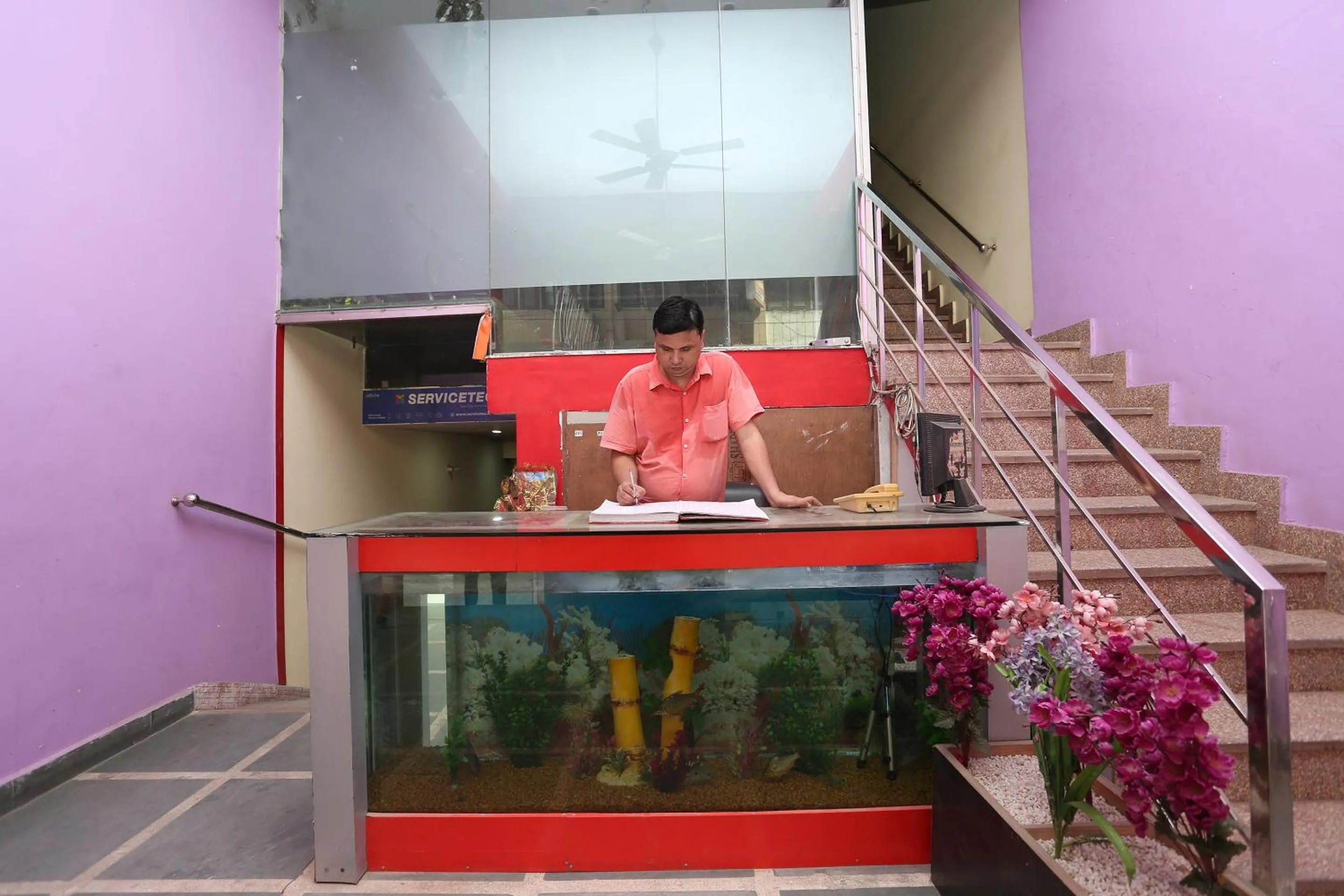 Lobby or reception in Hotel O Rama Palace