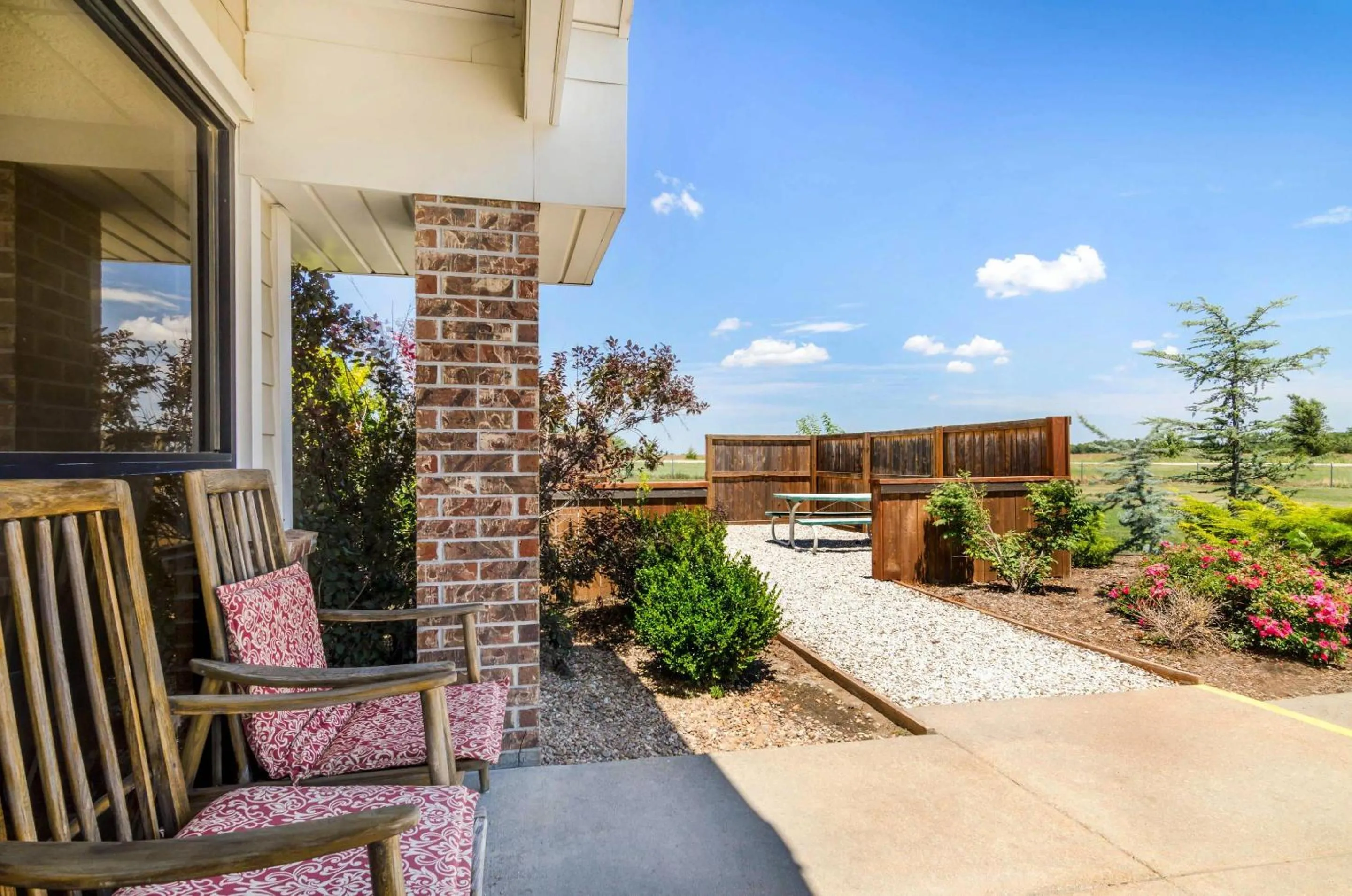 Property building in Rodeway Inn Hesston