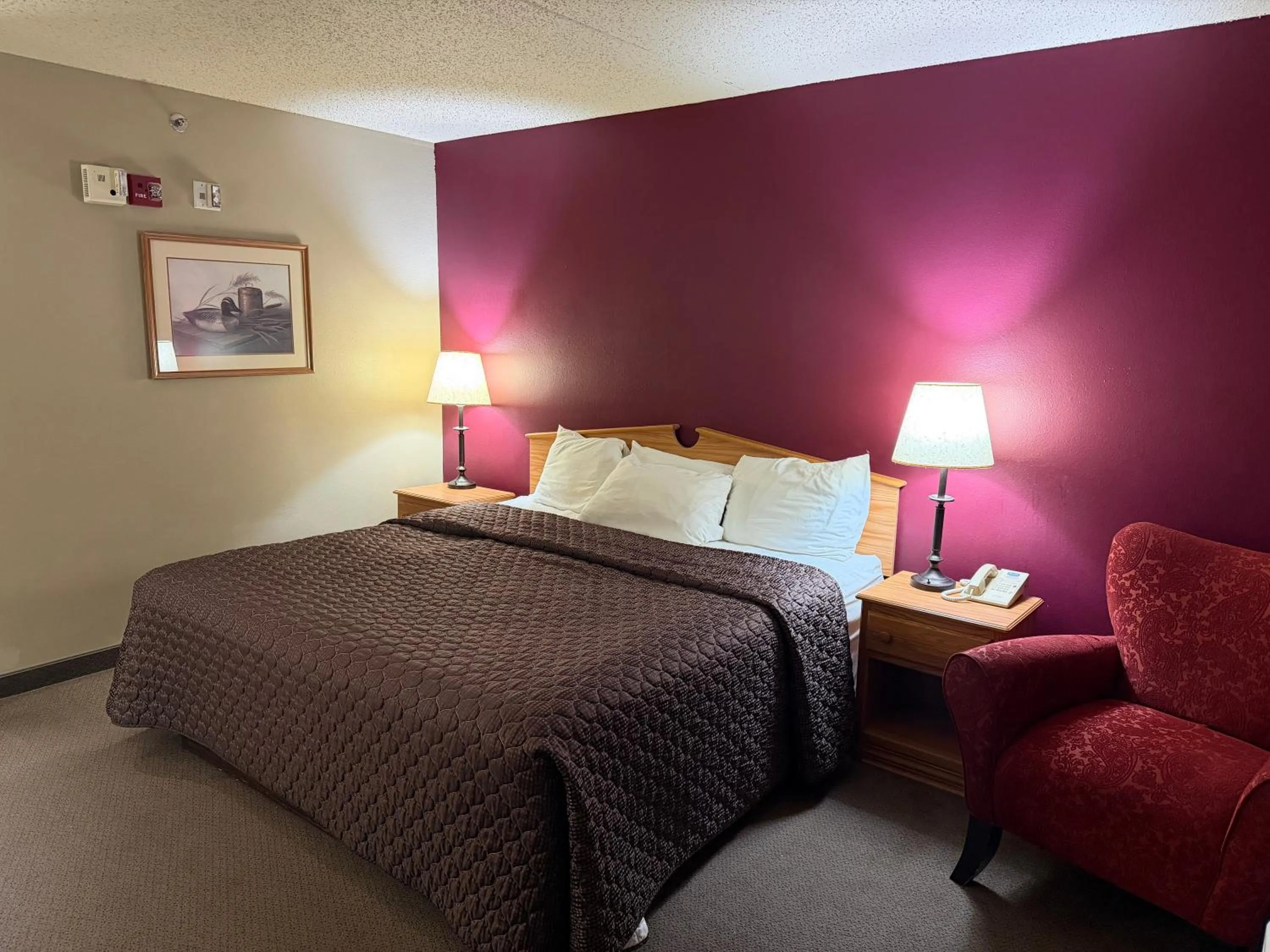 Bed in Rodeway Inn Hesston