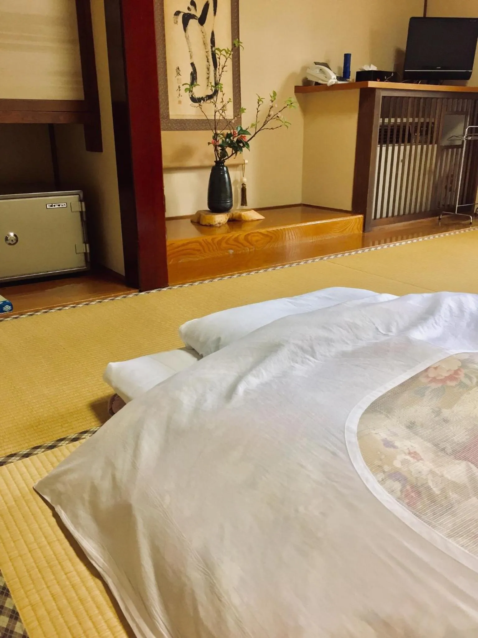 Photo of the whole room, Bed in Bunanoyado Koase