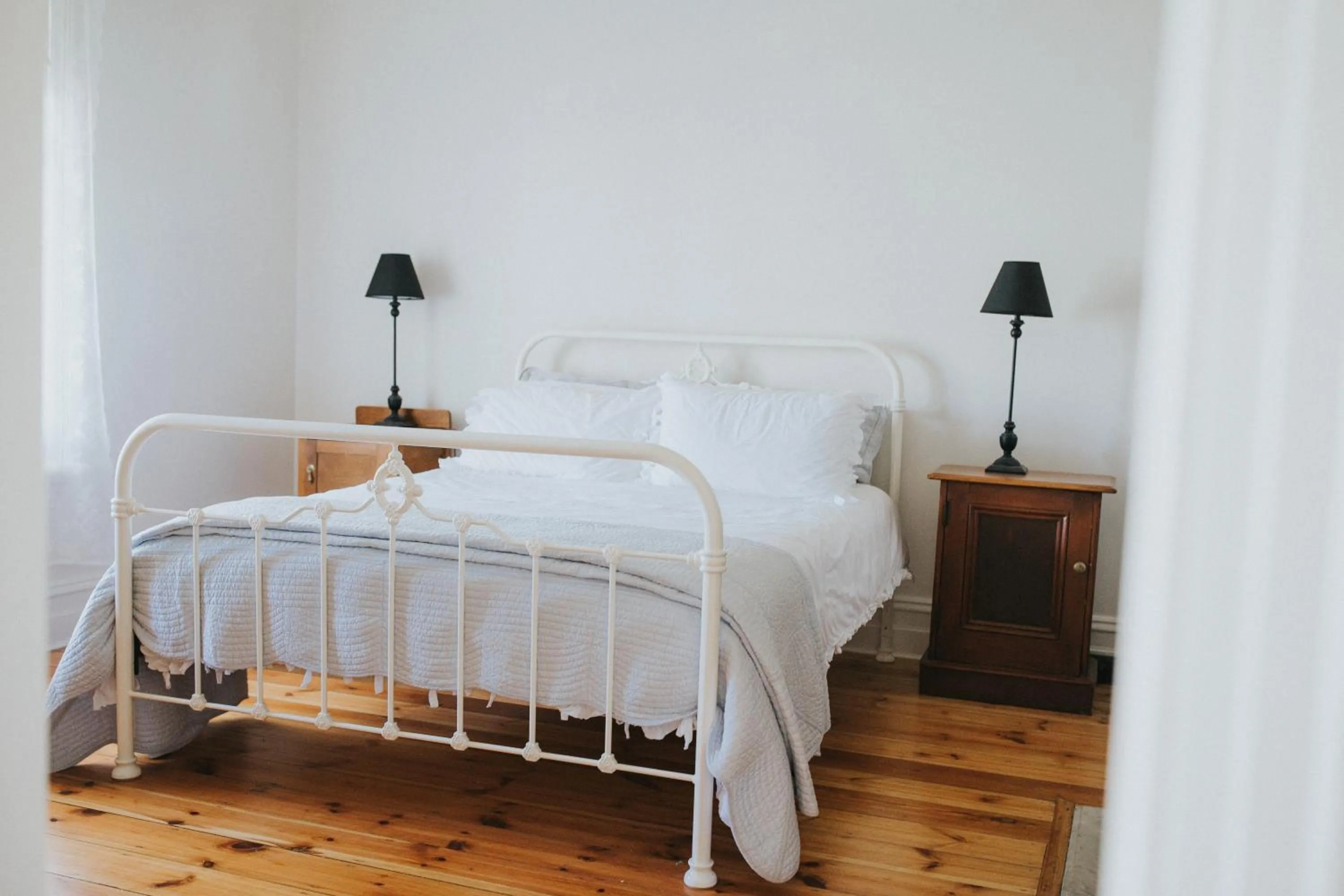 Bed in Dubuque Bed and Breakfast