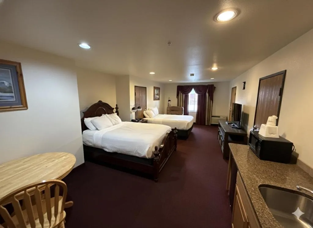 Bed in Super 8 by Wyndham Rexburg