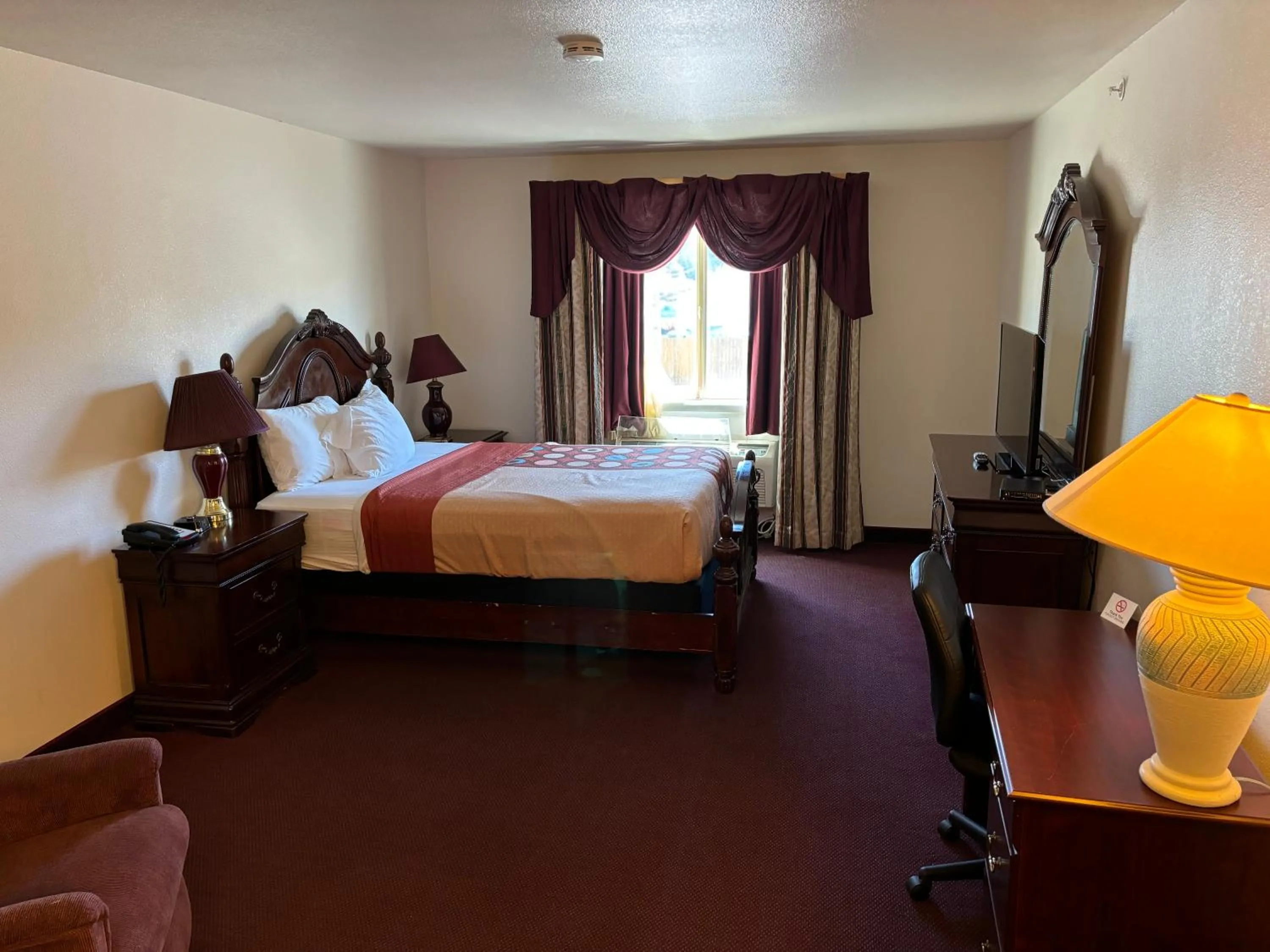 Bed in Super 8 by Wyndham Rexburg