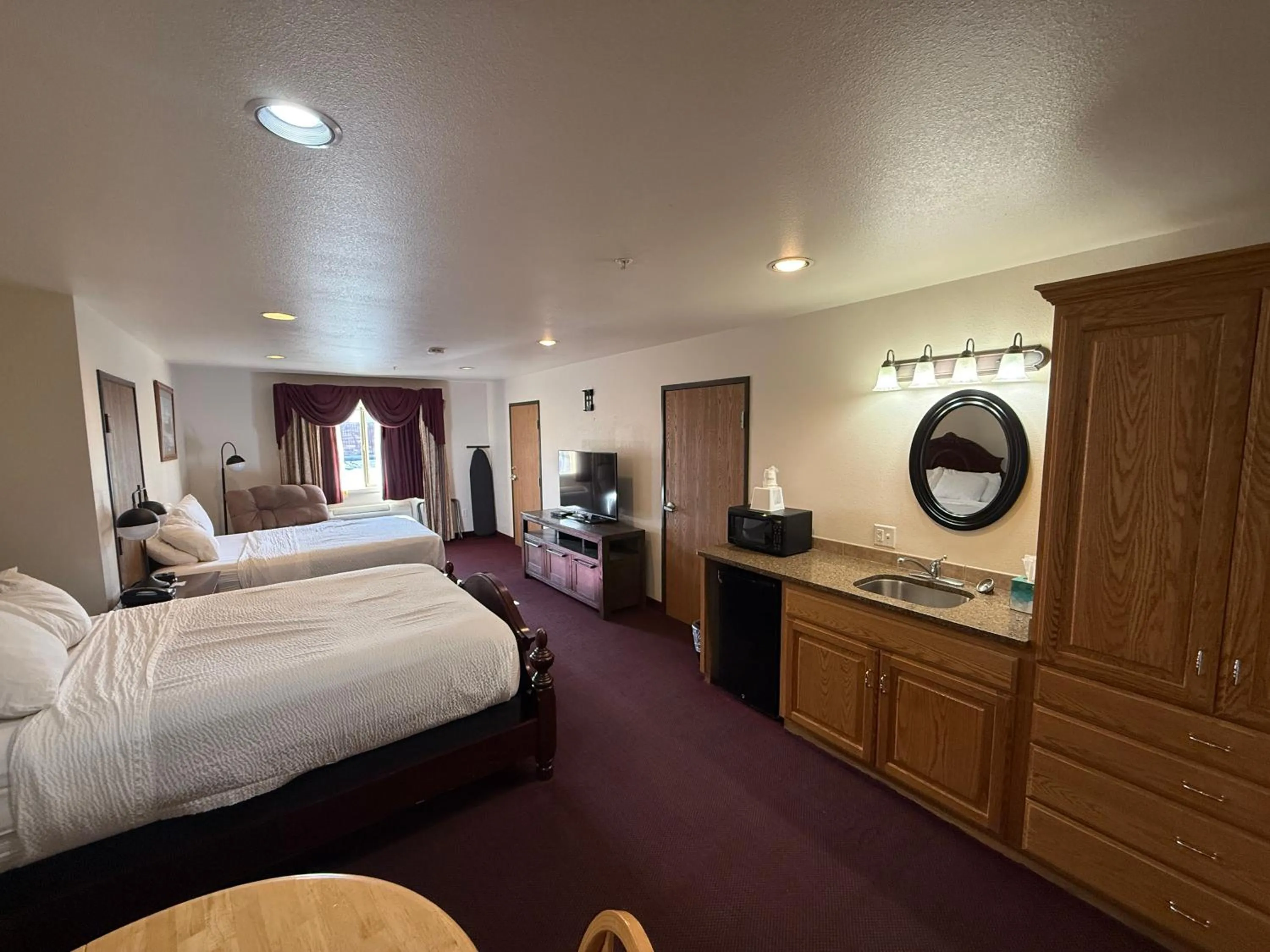 Bed in Super 8 by Wyndham Rexburg