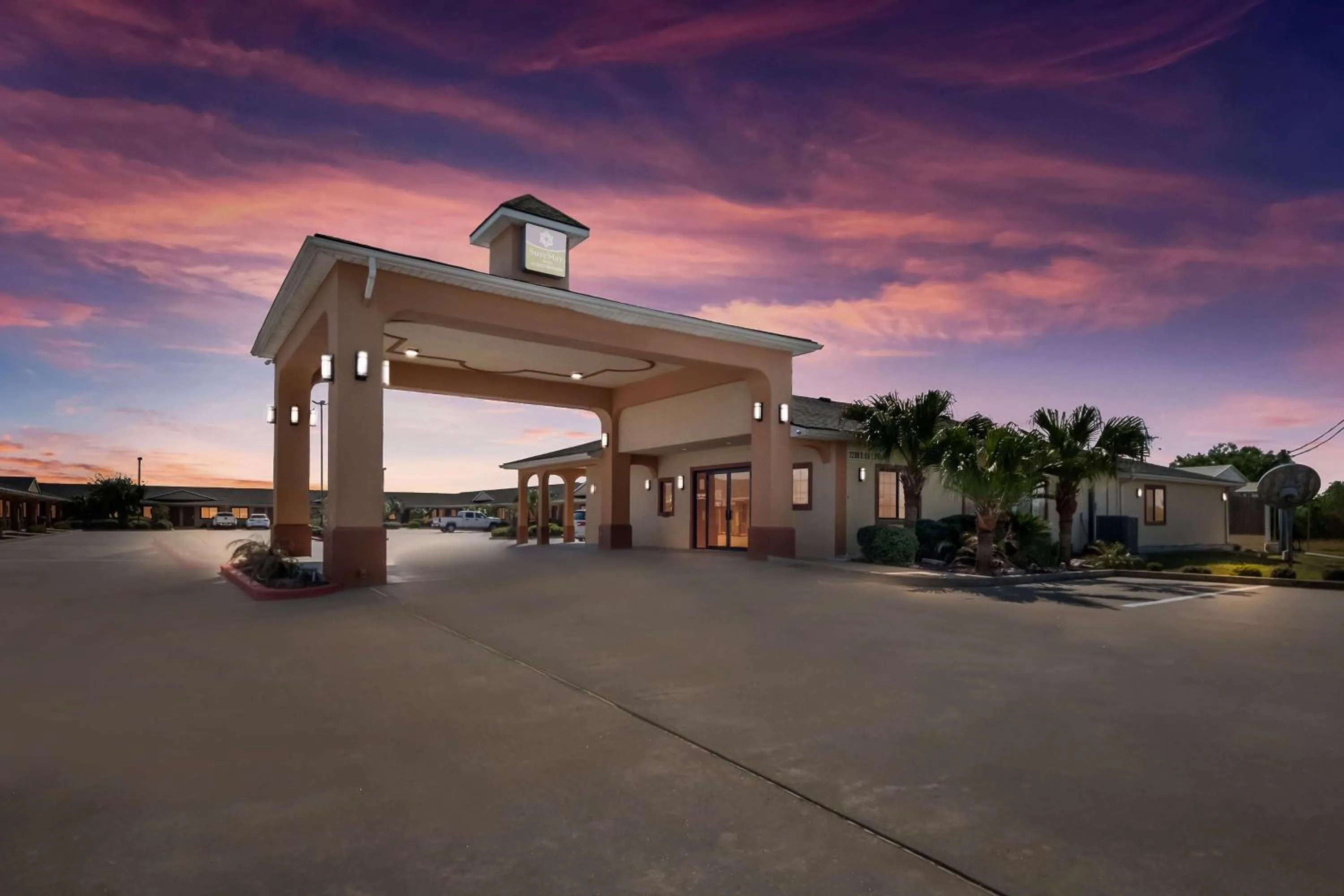 Property building in SureStay Hotel by Best Western Falfurrias