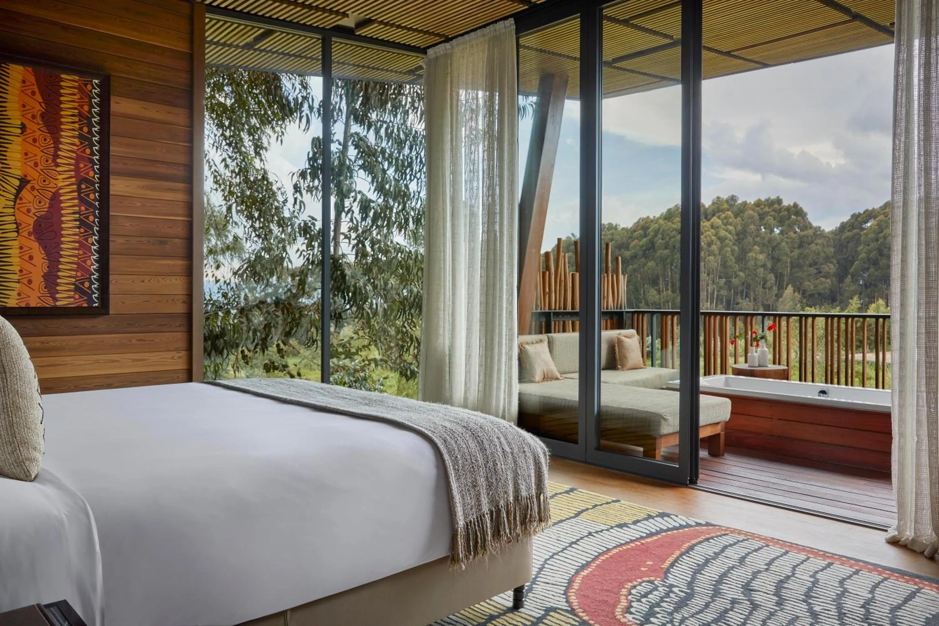 Bed in One&Only Gorilla's Nest