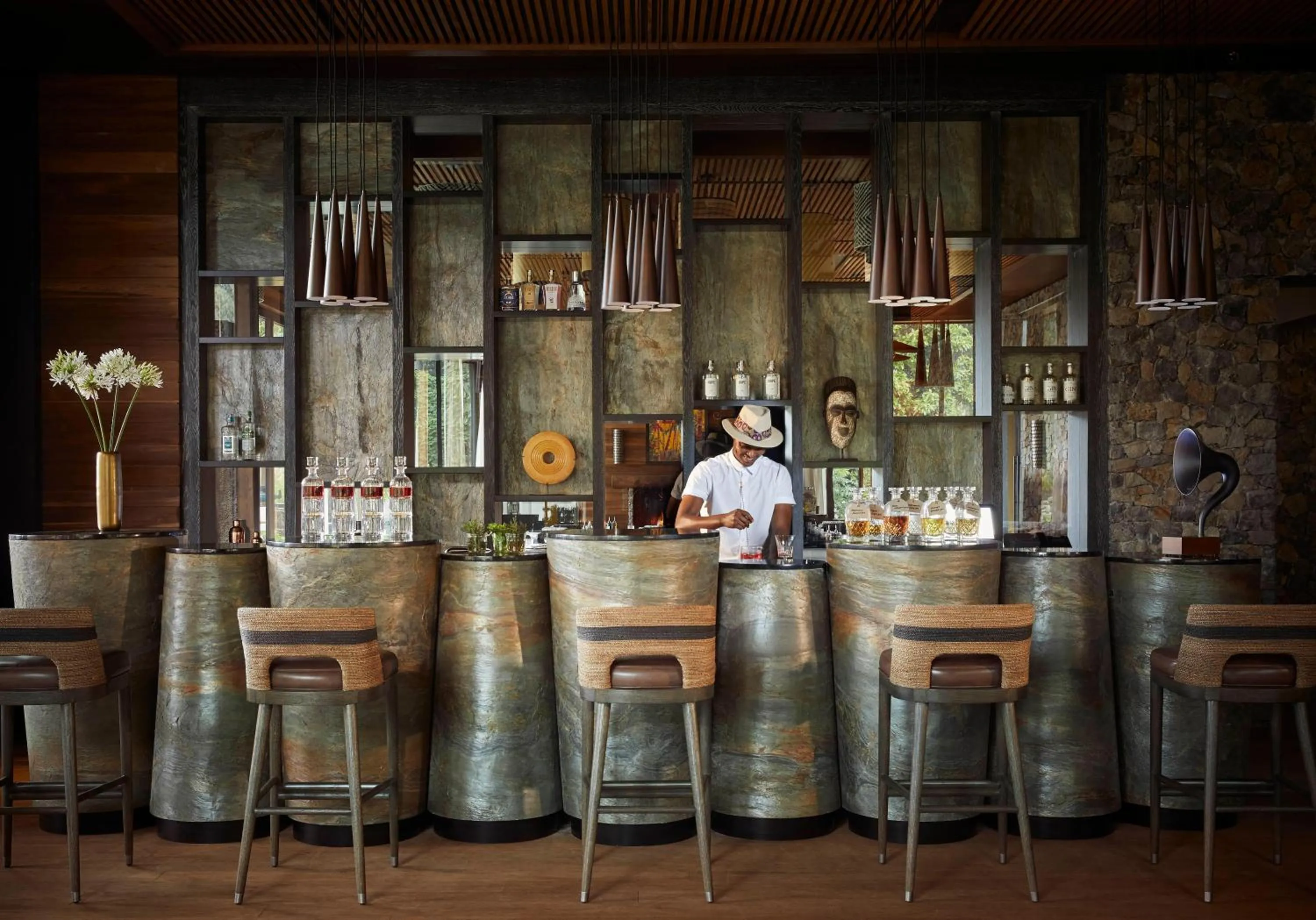 Lounge or bar in One&Only Gorilla's Nest