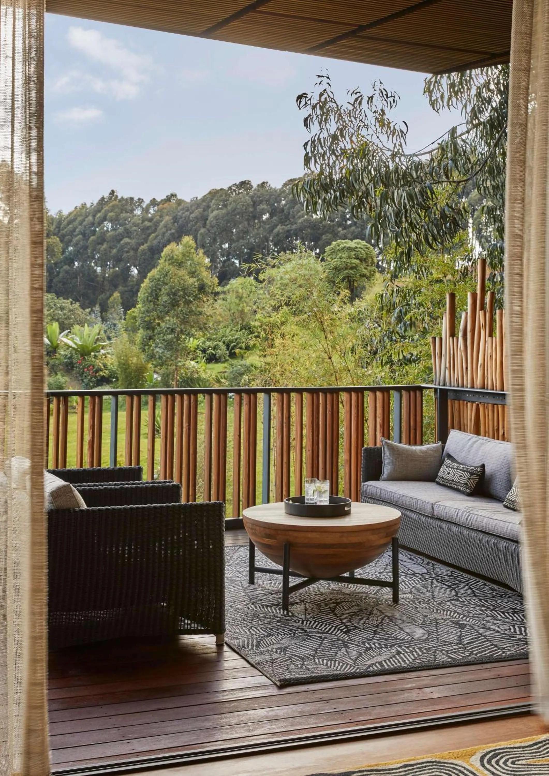 Balcony/Terrace in One&Only Gorilla's Nest