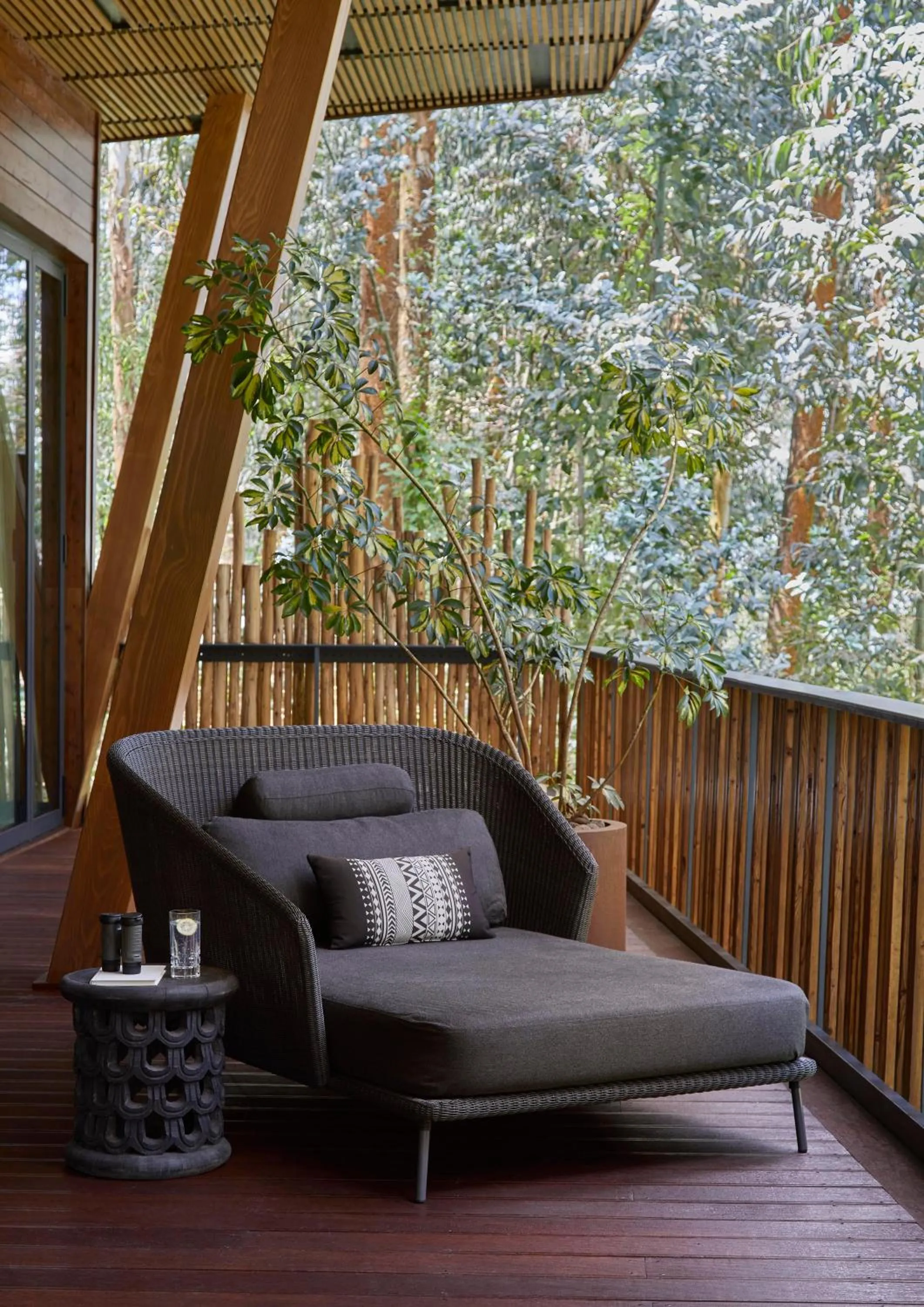 Balcony/Terrace in One&Only Gorilla's Nest