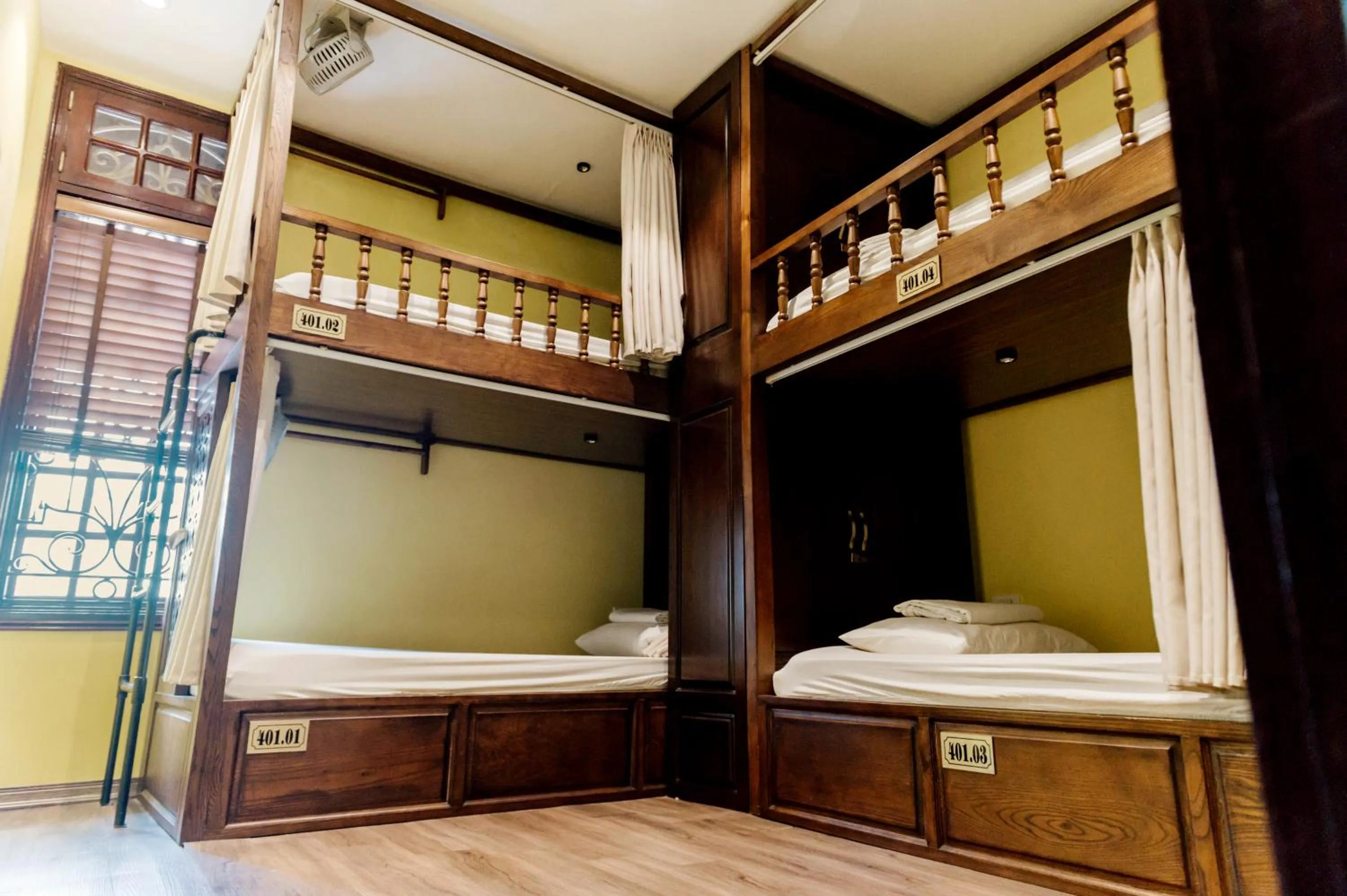 Bed in Tabalo Hostel Hanoi