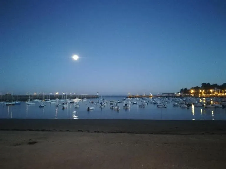 Sea view in La Grève du Portrieux