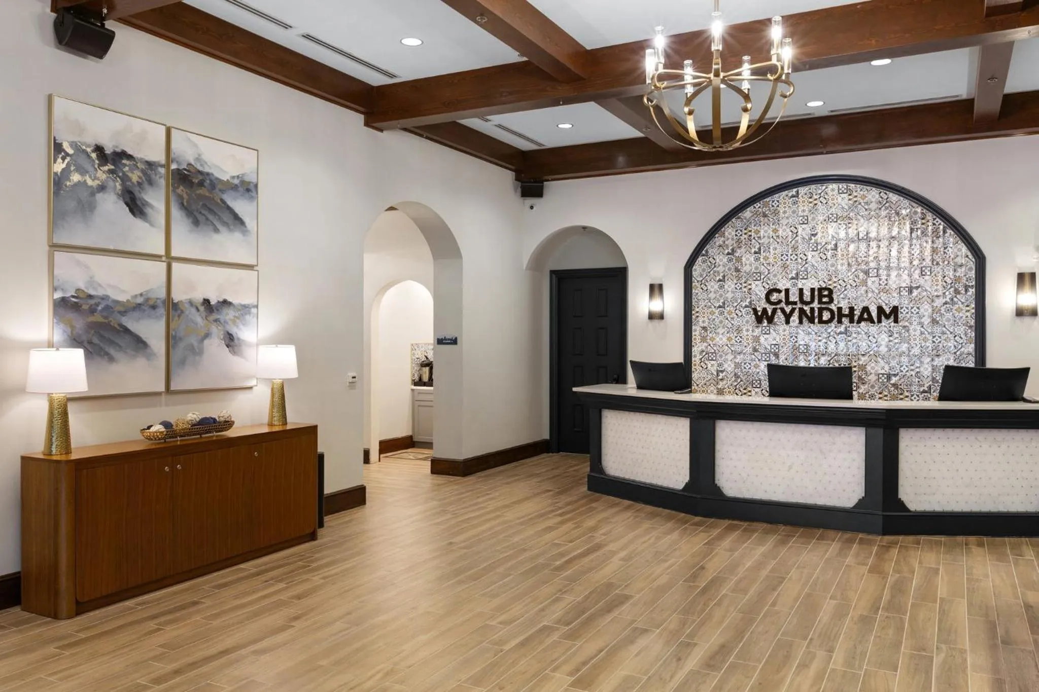 Lobby or reception in Club Wyndham La Cascada