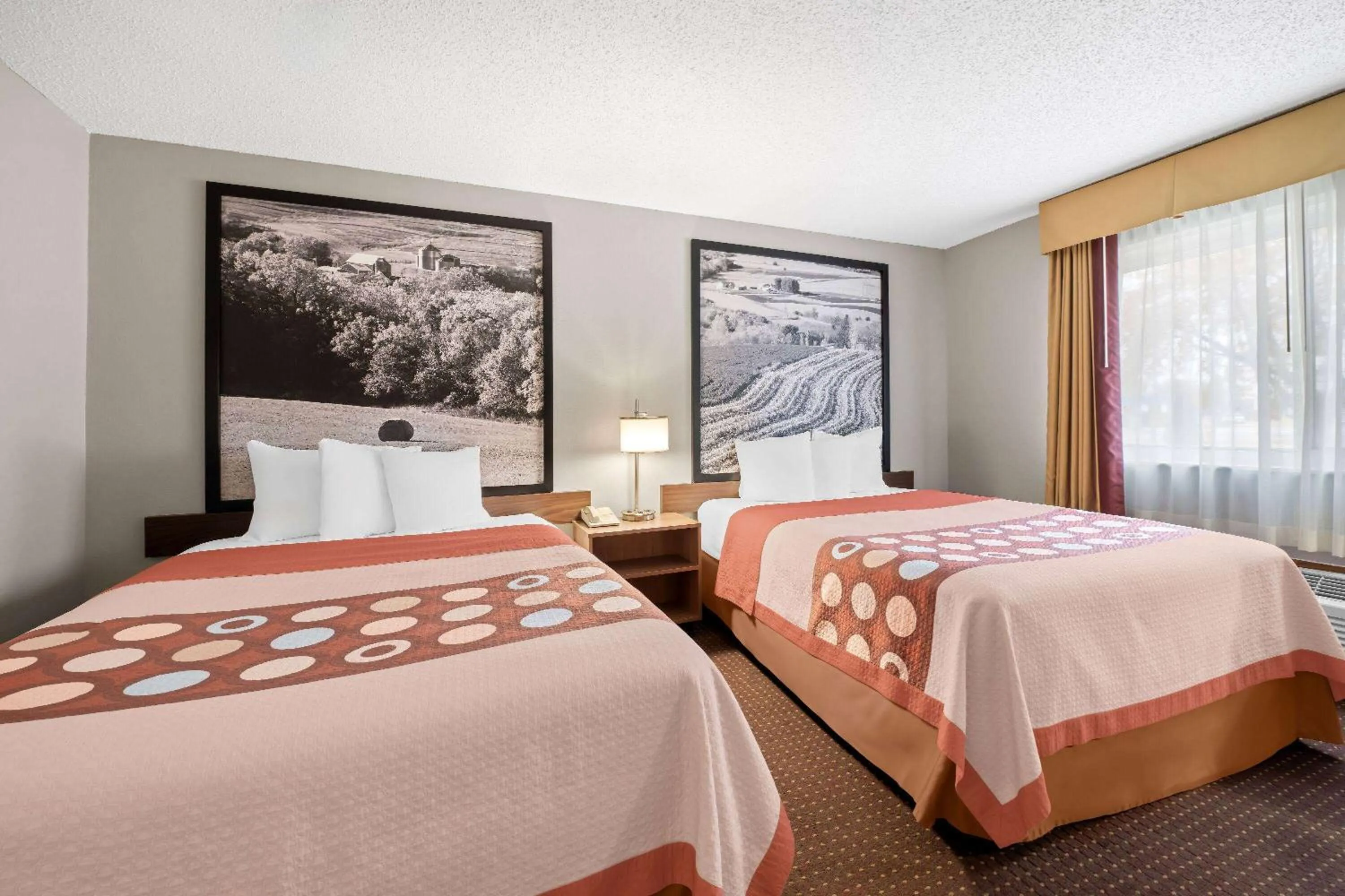 Bed in Super 8 by Wyndham Waverly