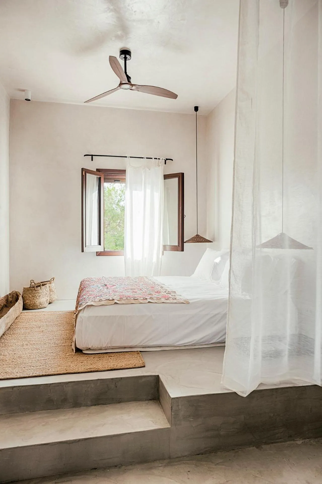 Bed in Casita Casita Lindos - Adults Only