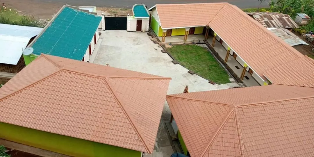 Bird's eye view in Sipi Traveller's Lodge