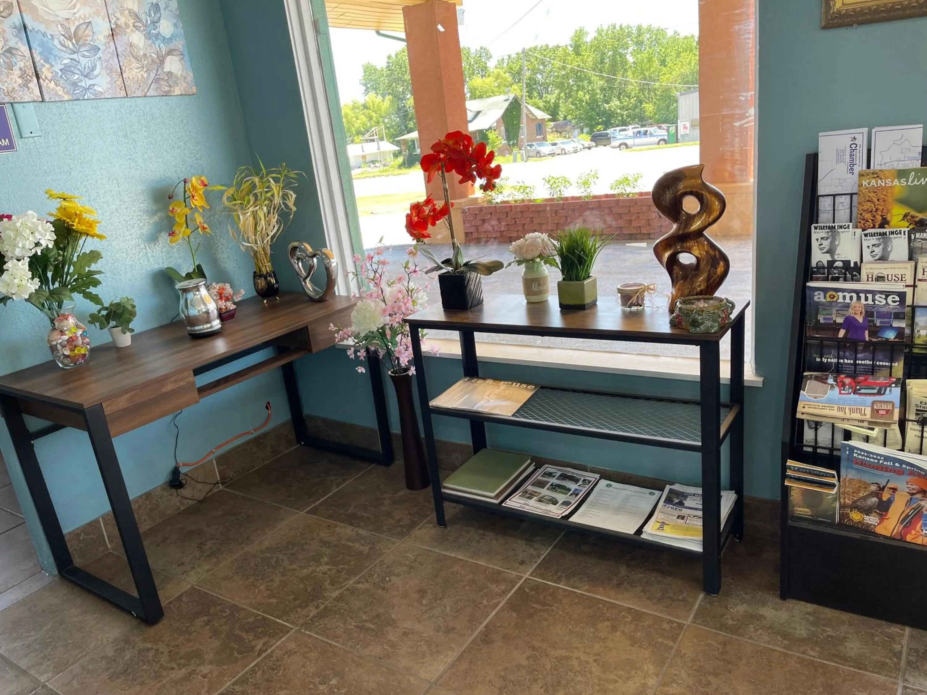 Lobby or reception in Kansas Inn