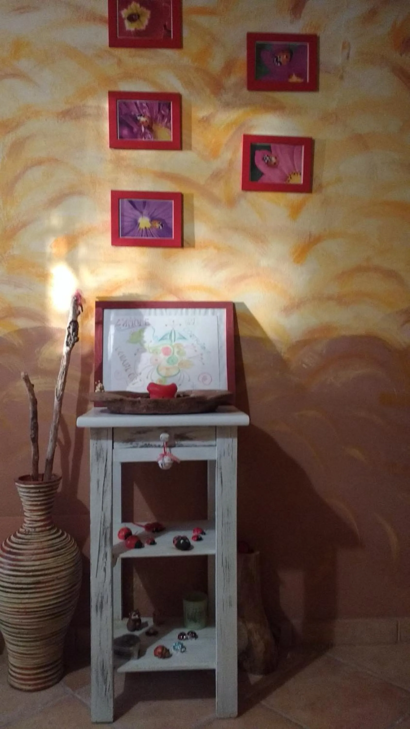 Decorative detail in B&B La Coccinella Biologico