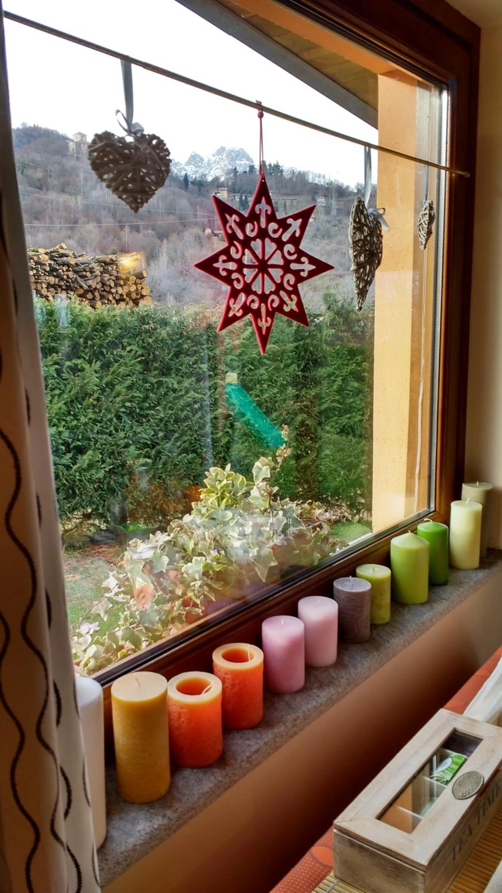 Decorative detail in B&B La Coccinella Biologico