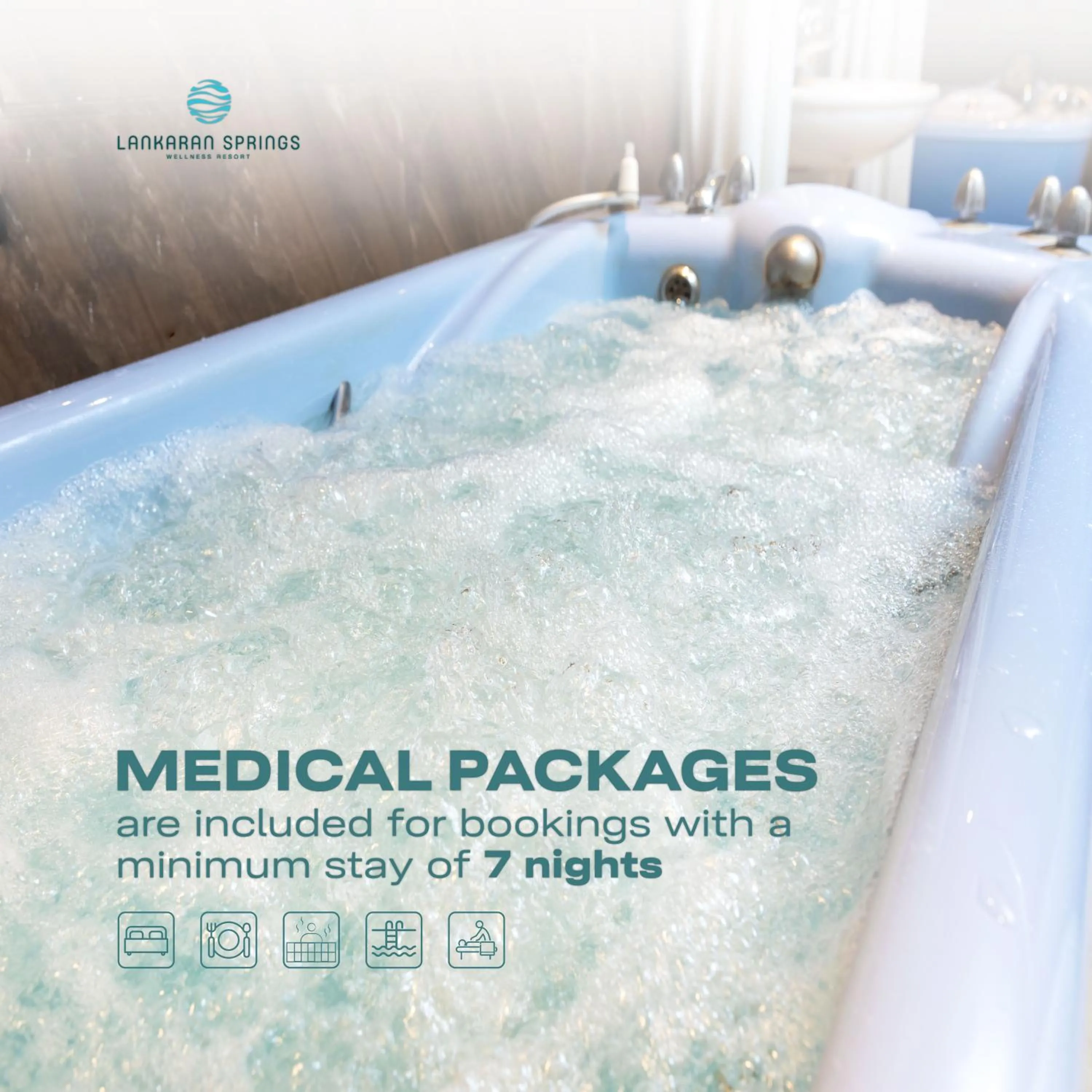 Property building in Lankaran Springs Wellness Resort