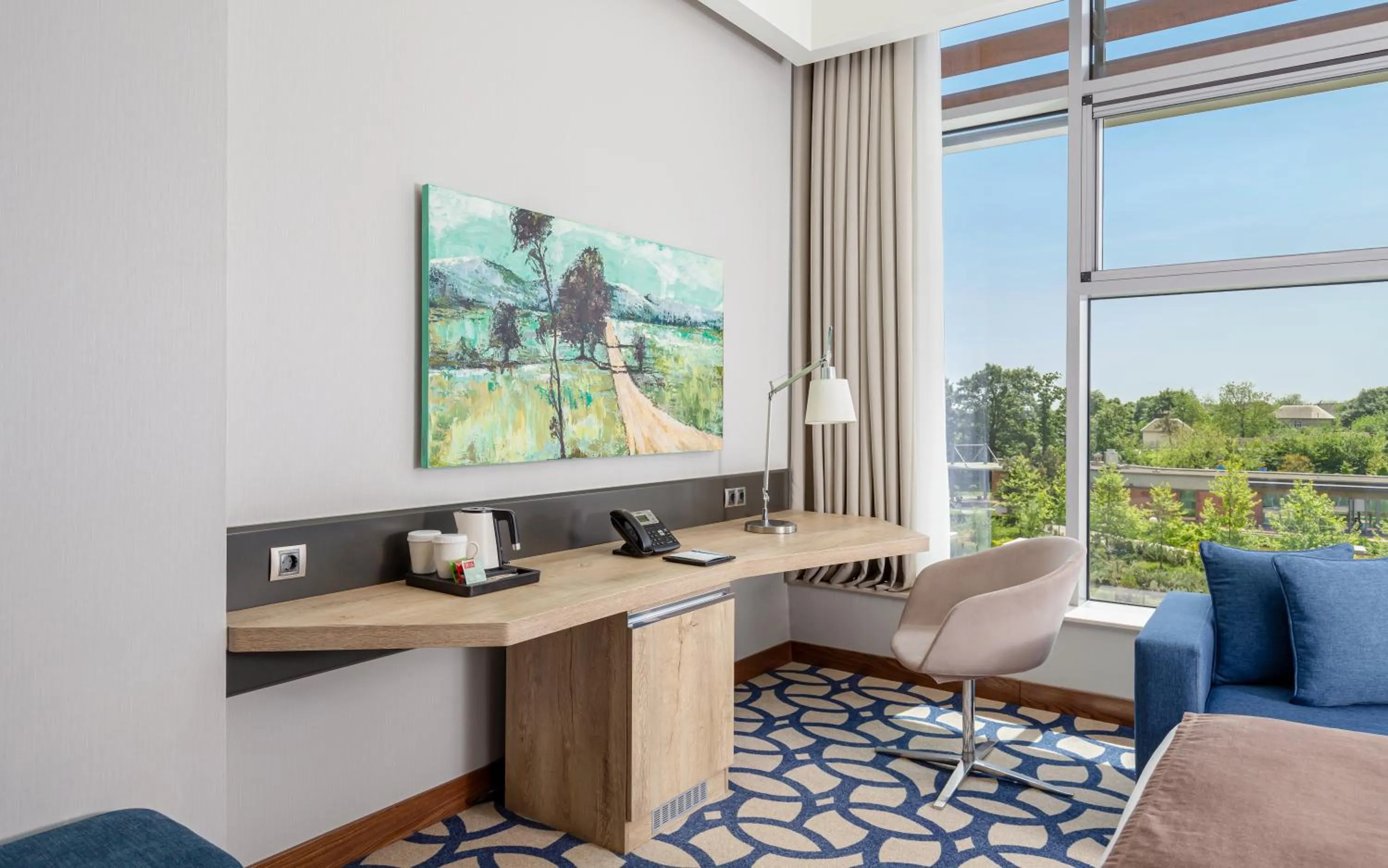 Seating area in Lankaran Springs Wellness Resort