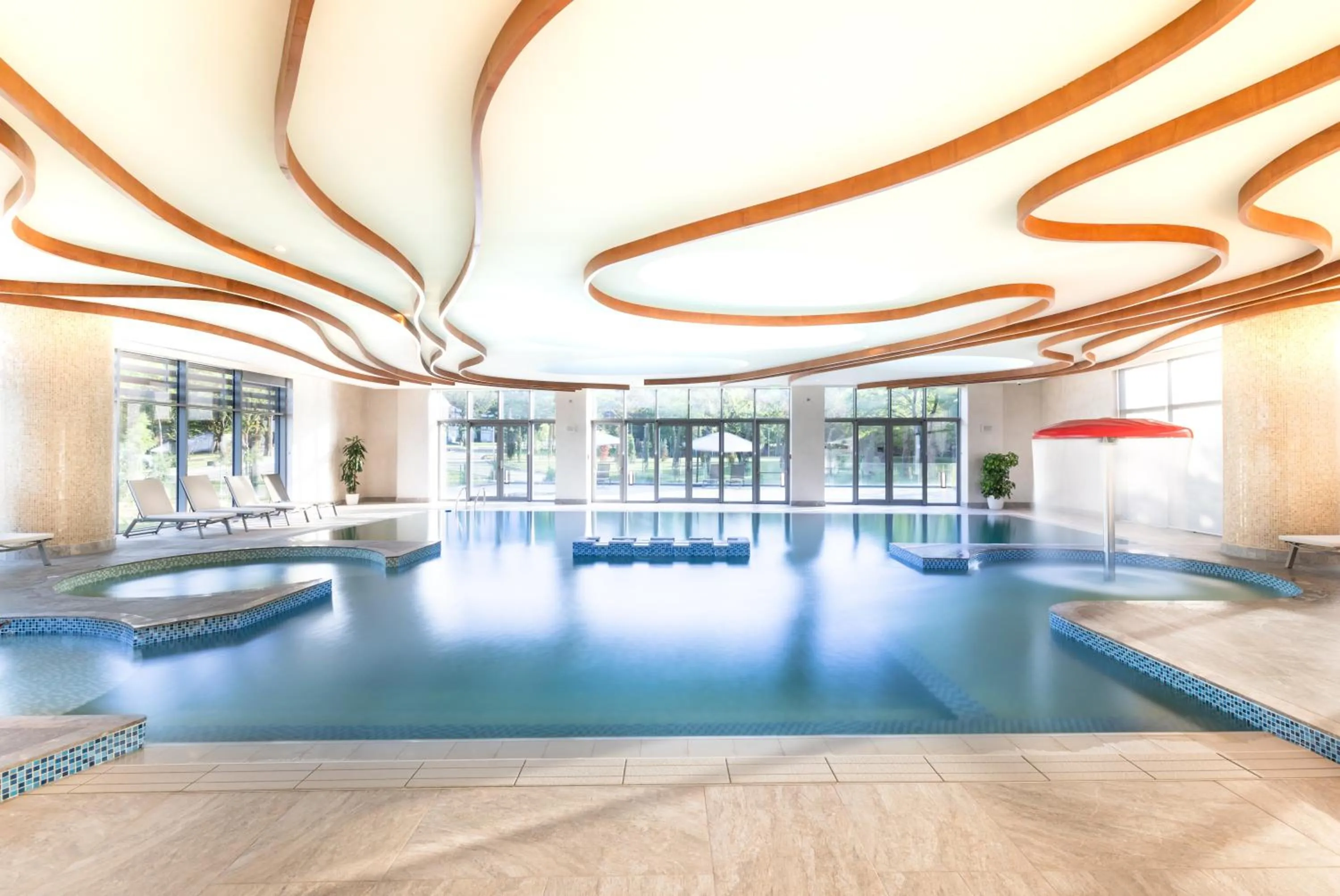 Swimming pool in Lankaran Springs Wellness Resort