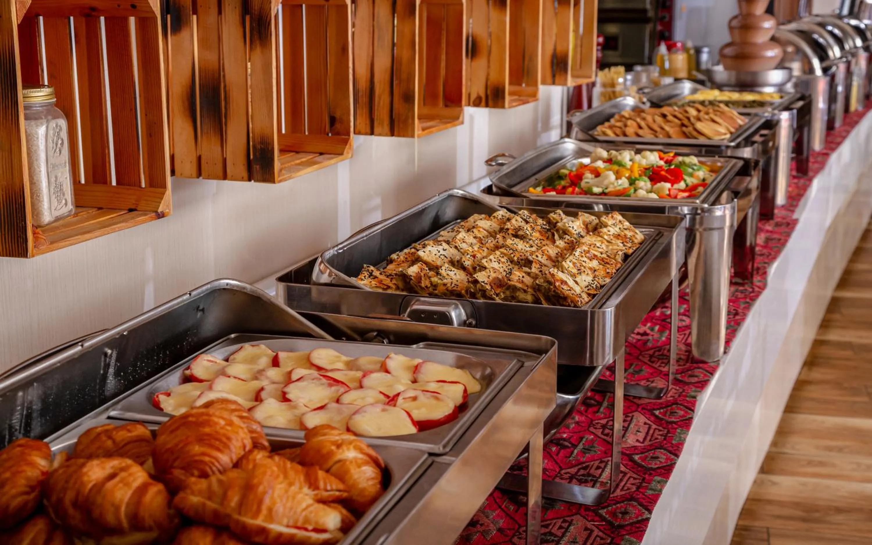 Breakfast in Lankaran Springs Wellness Resort