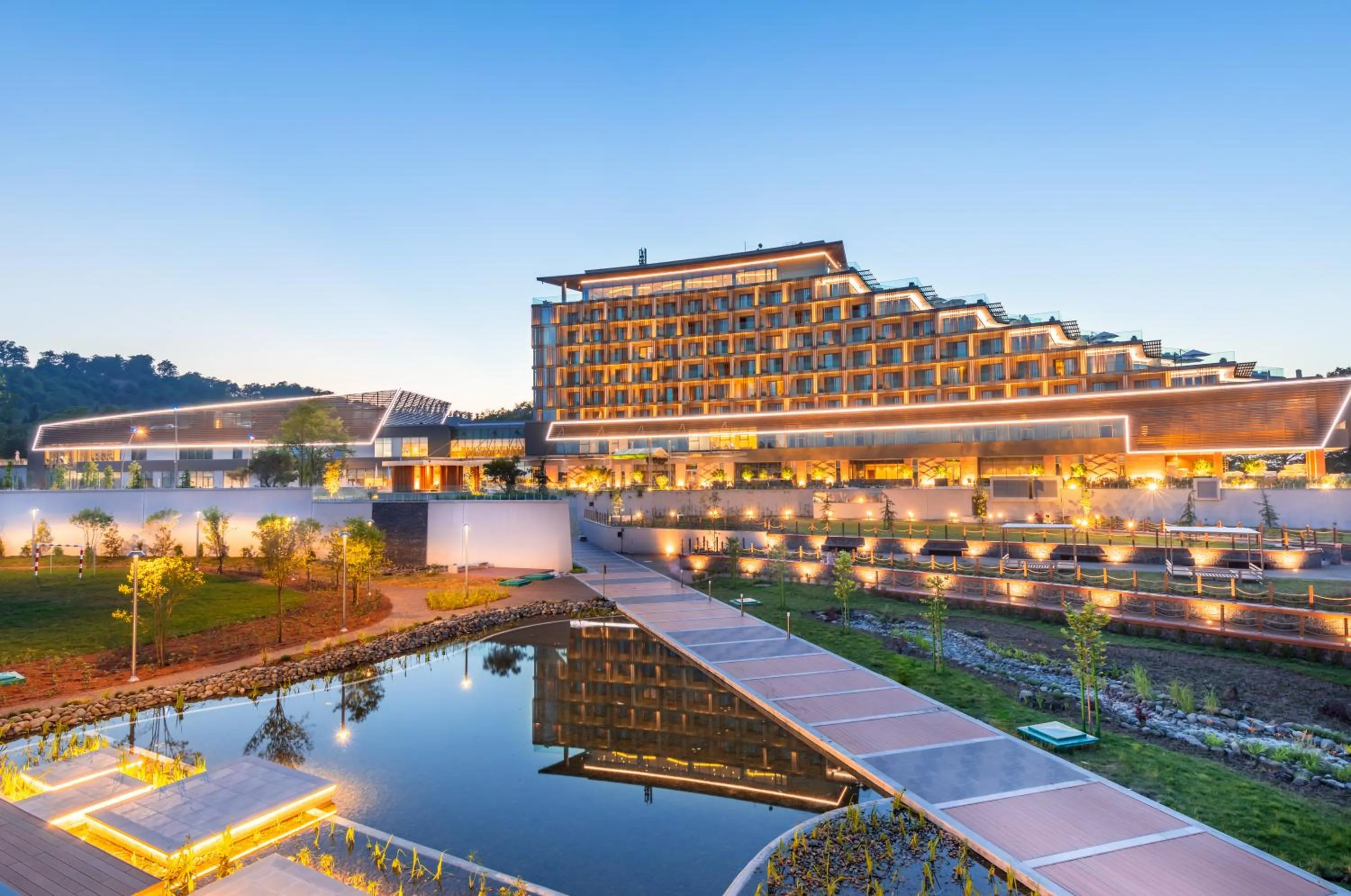 Property building in Lankaran Springs & Wellness Resort