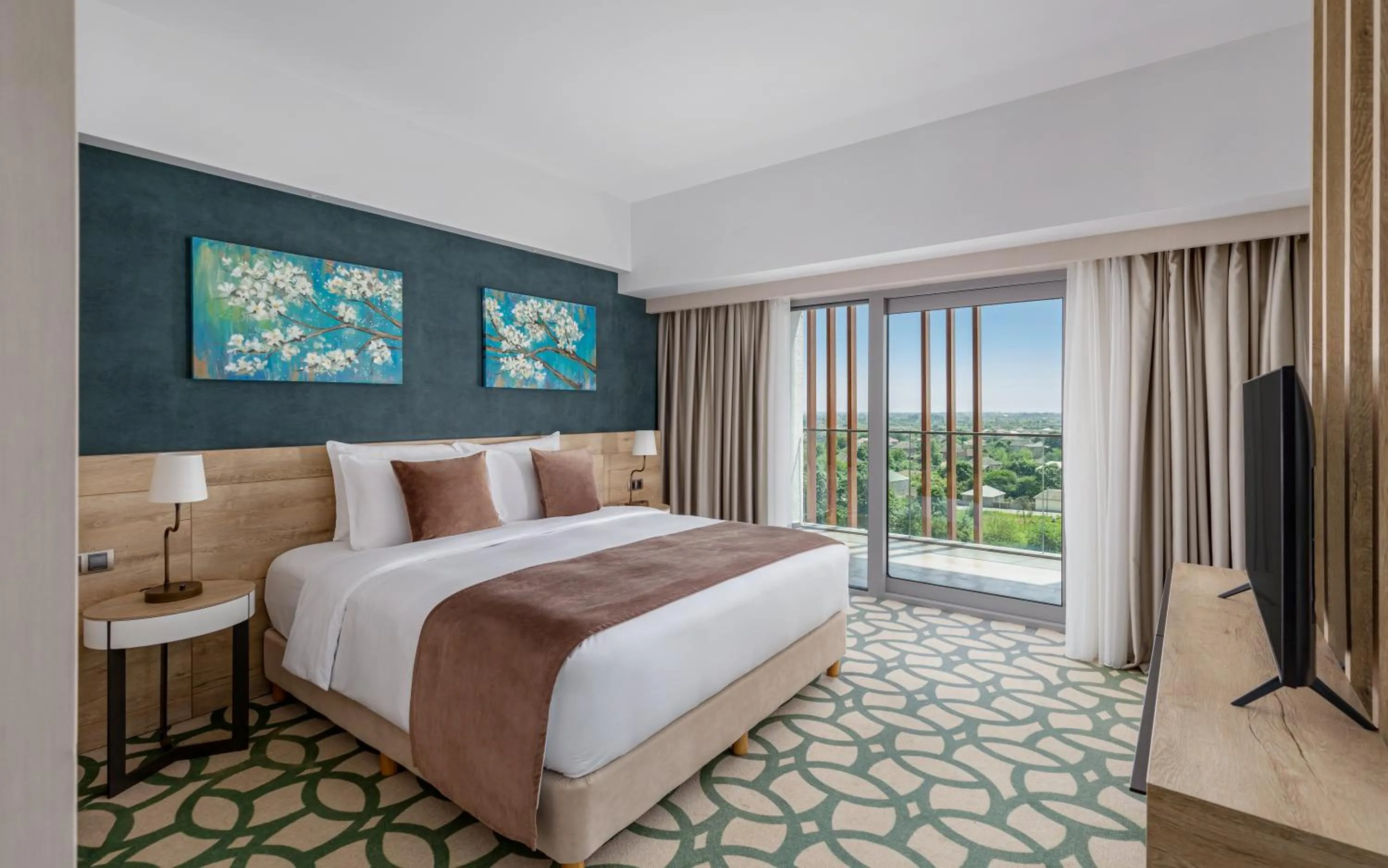 Photo of the whole room, Bed in Lankaran Springs Wellness Resort