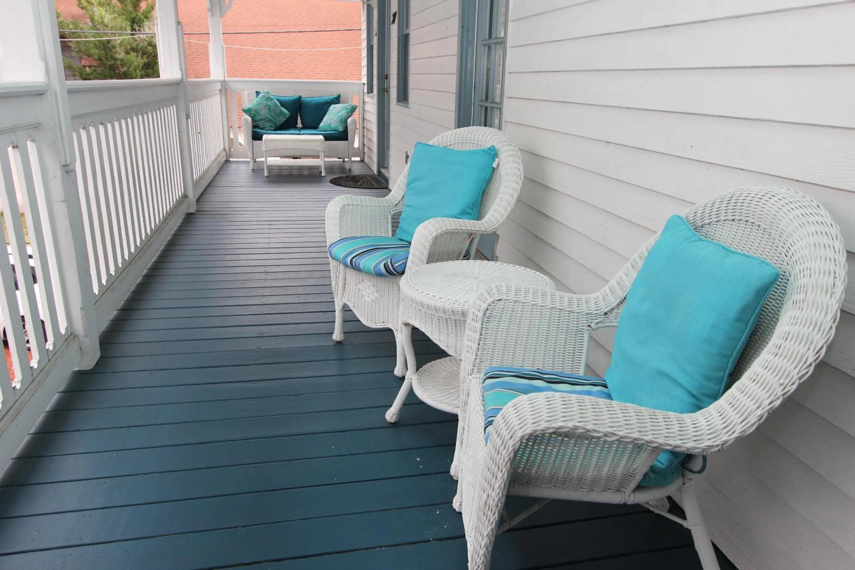 Patio in Bayfront Westcott House Bed & Breakfast