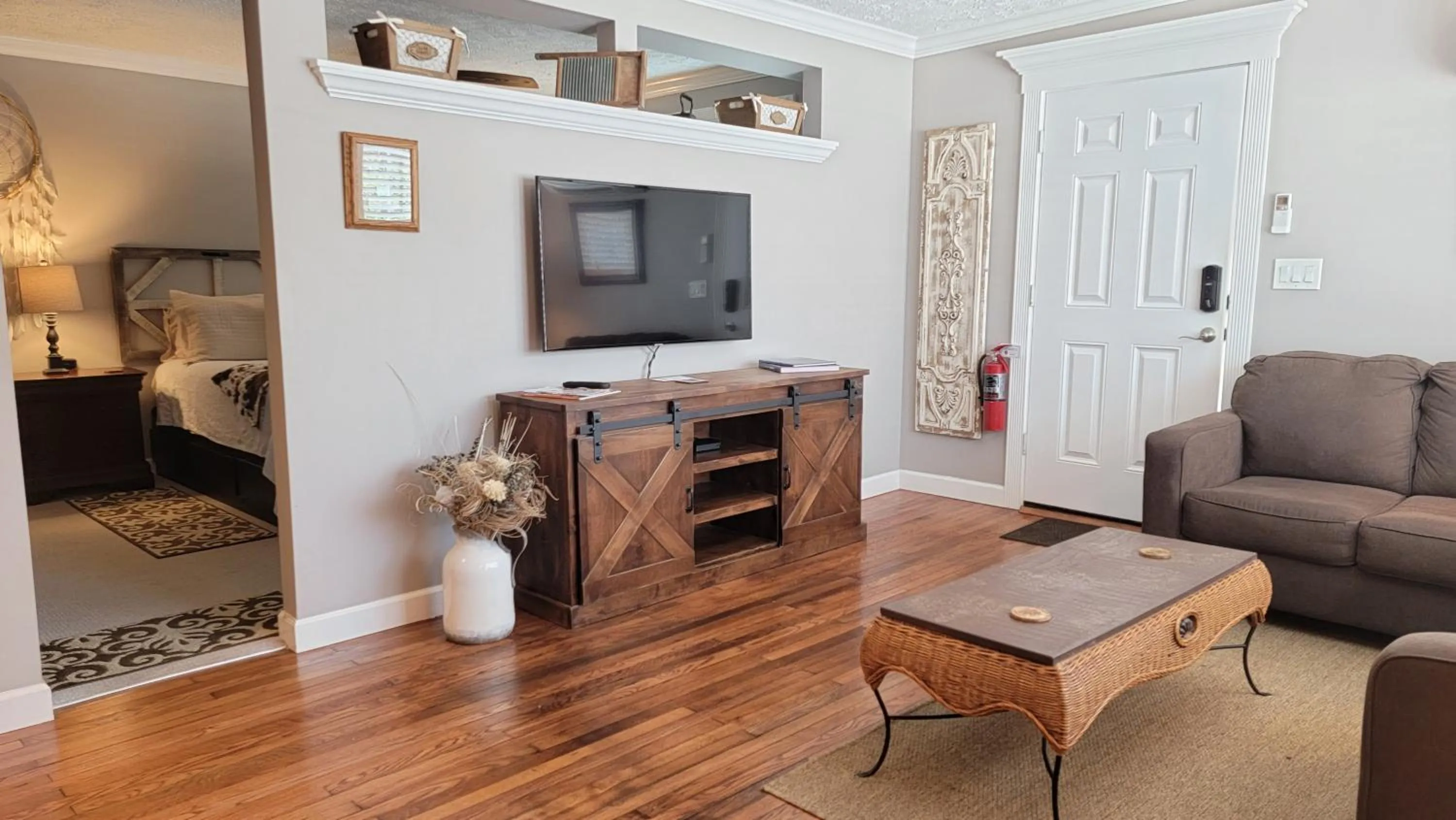 Living room in At Journey's End