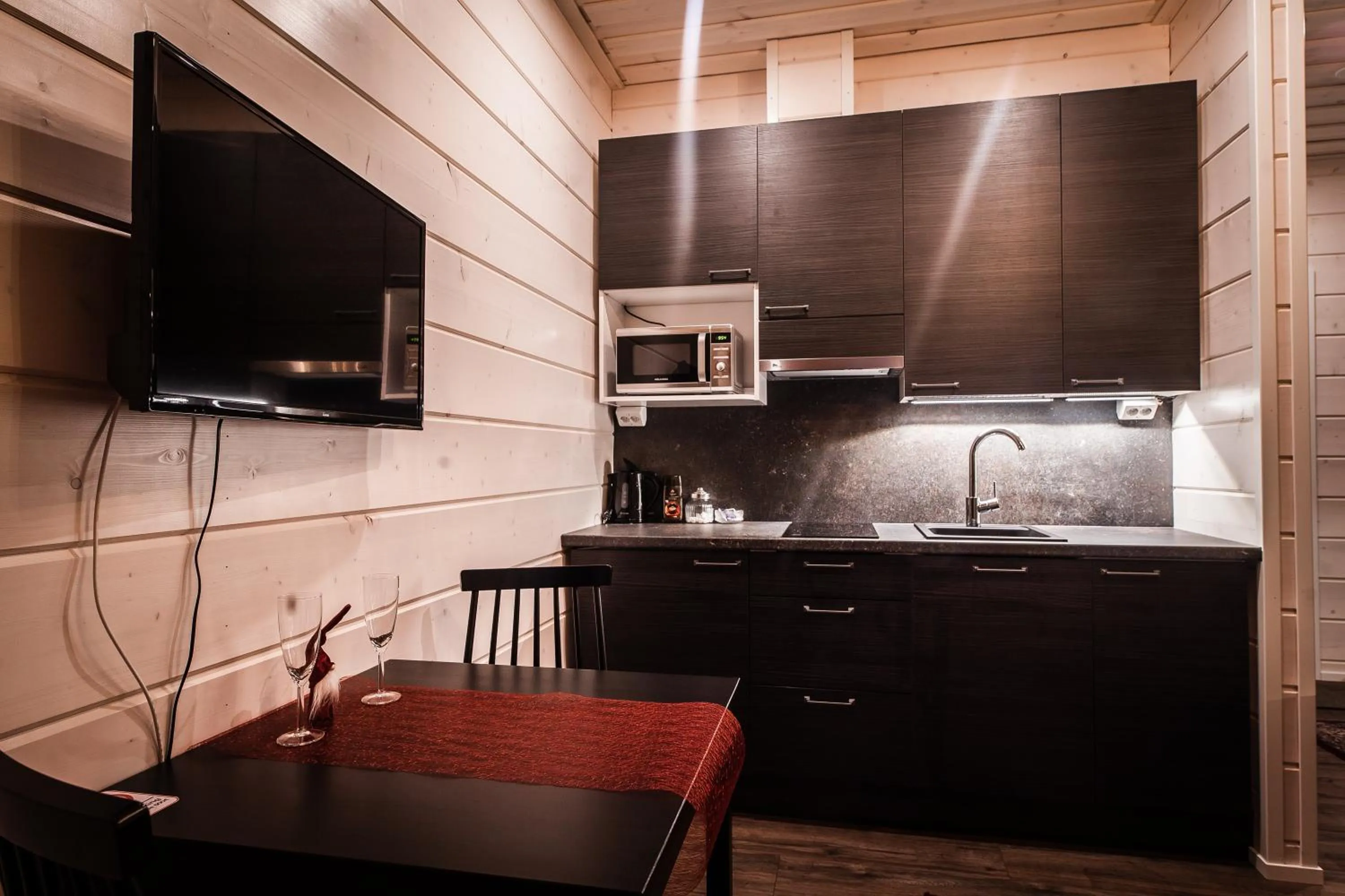 Kitchen or kitchenette in Villa Happy Fox