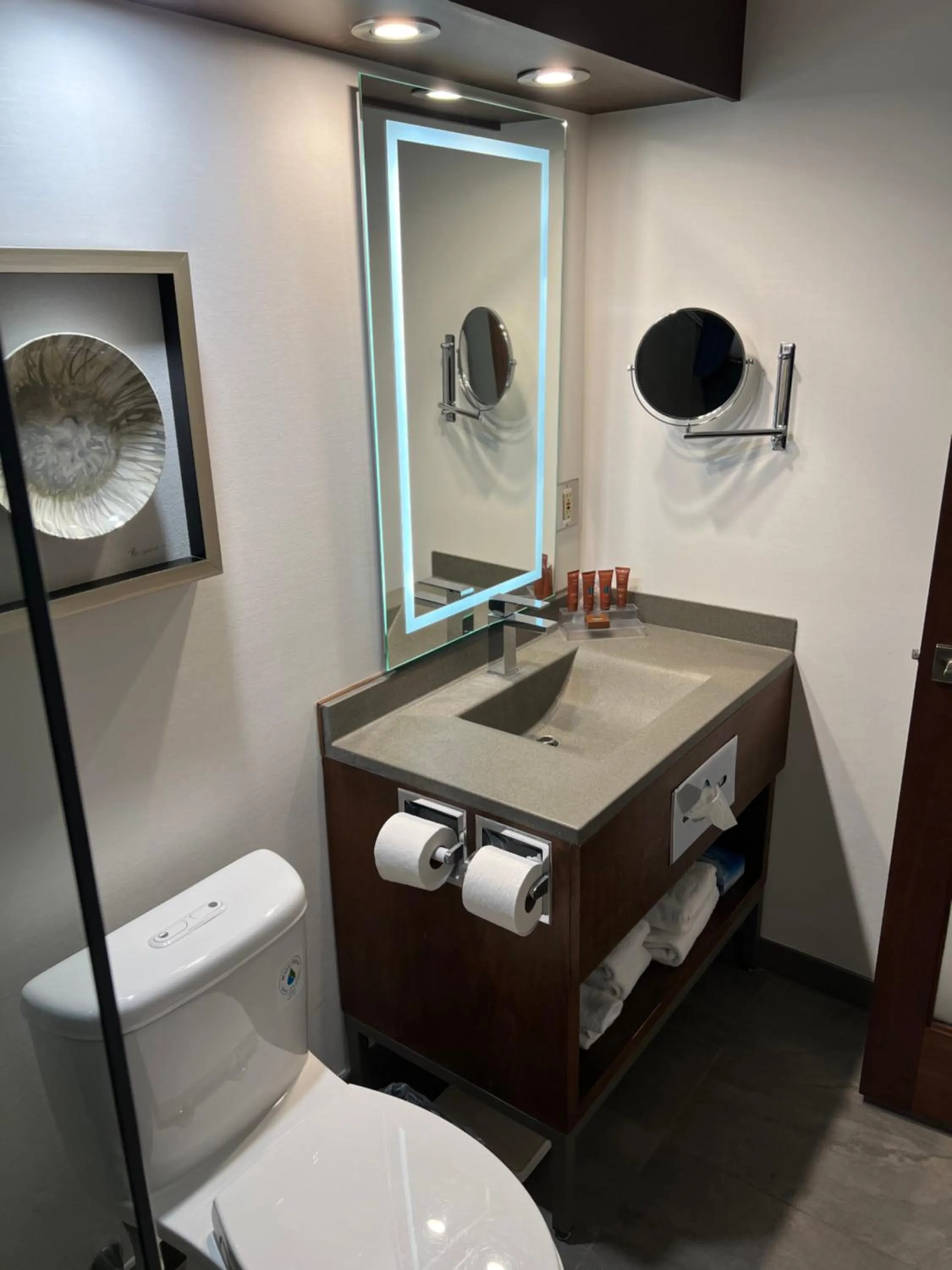 Bathroom in Atlantic Host Hotel, Trademark Collection by Wyndham