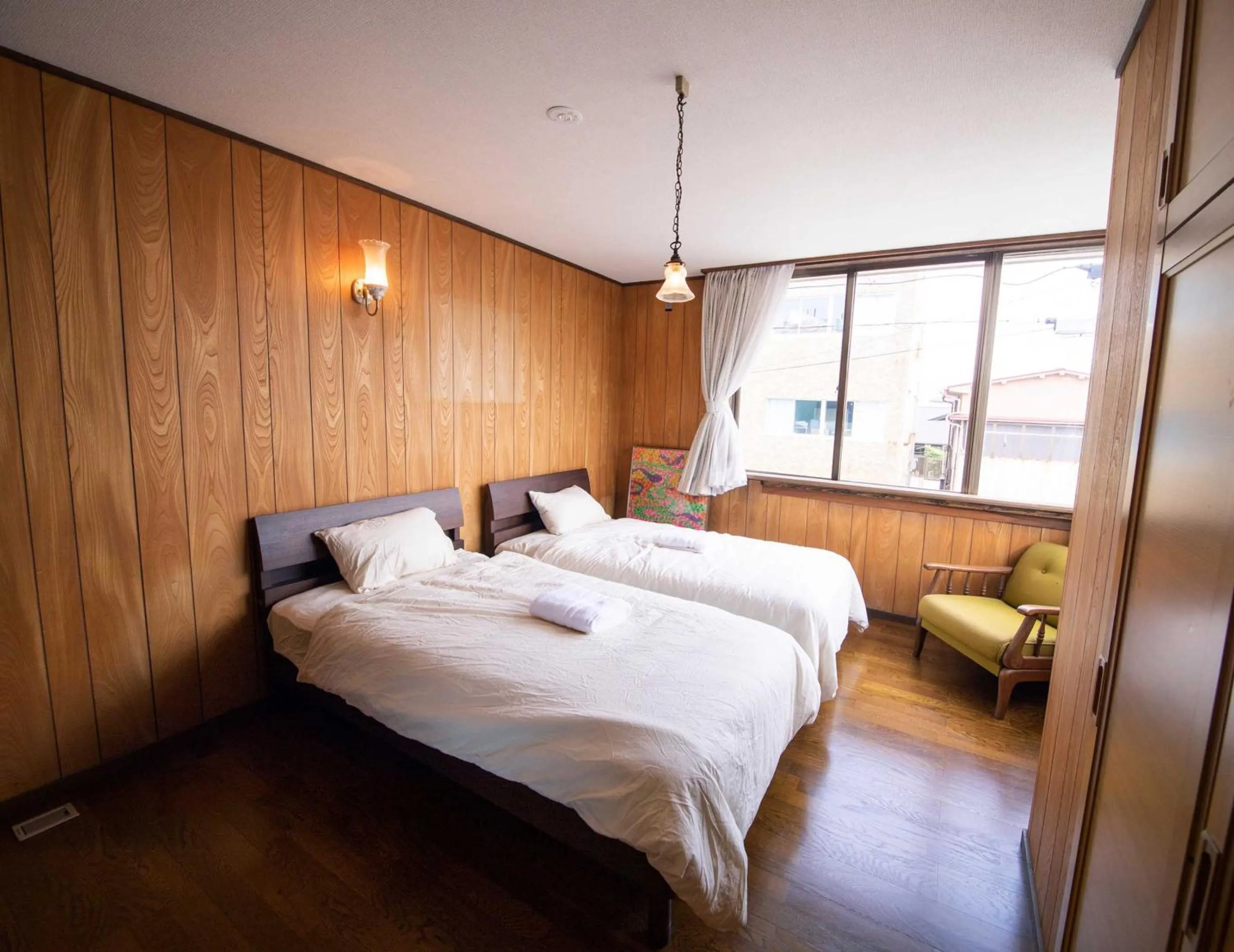 Photo of the whole room, Bed in tune Hostel（ツネホステル館山）