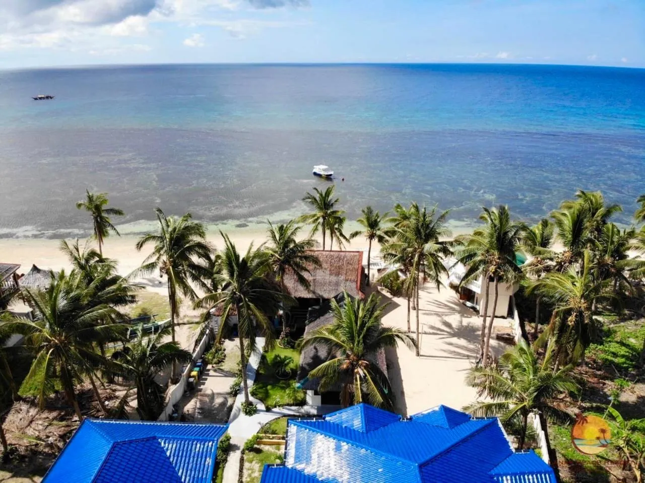 Bird's eye view in Lanas Beach Resort Carabao Island