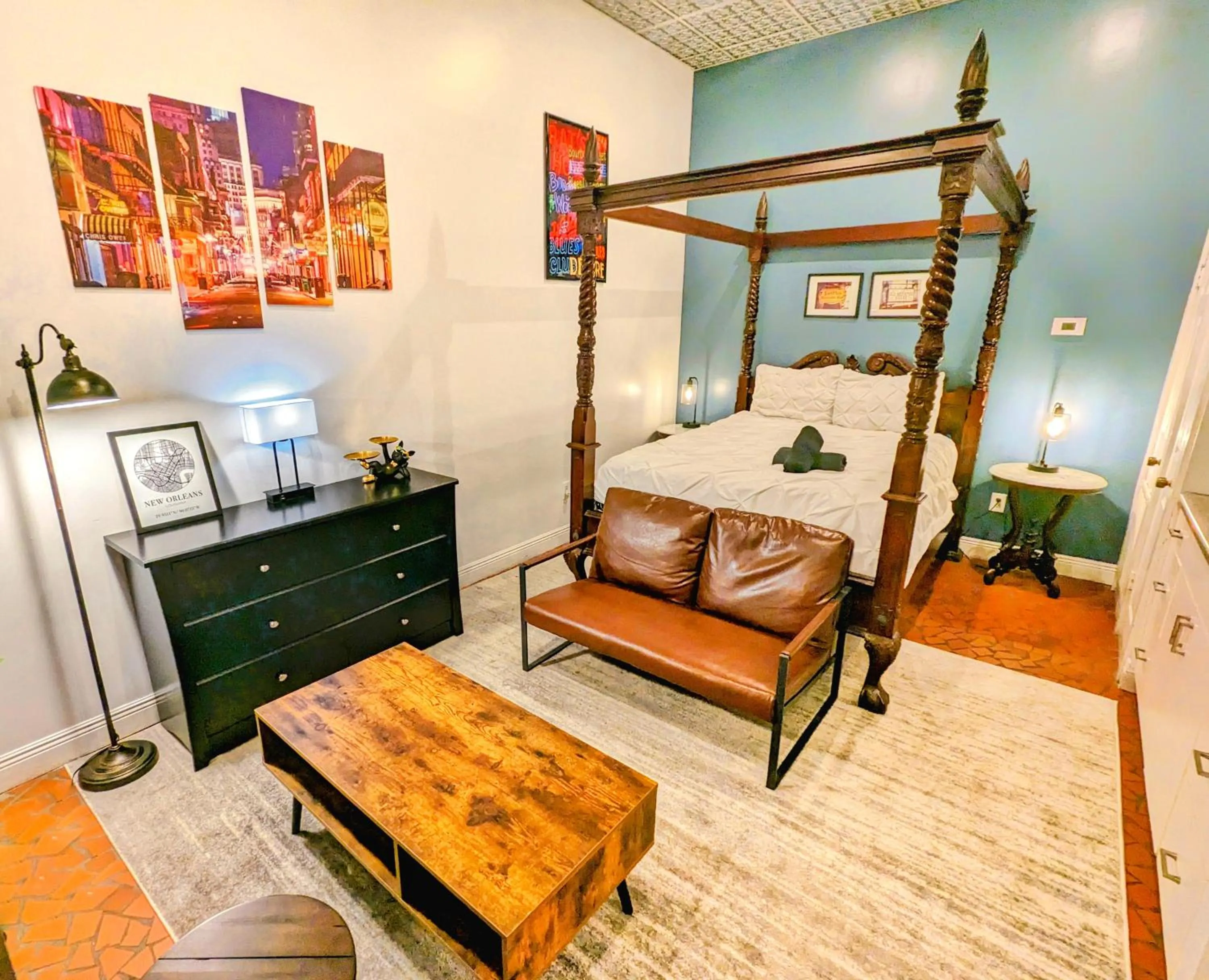Bed in Bon Maison Guest House