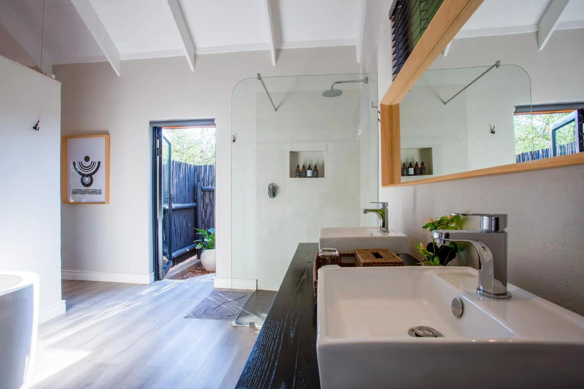 Bed in Moya Safari Villa