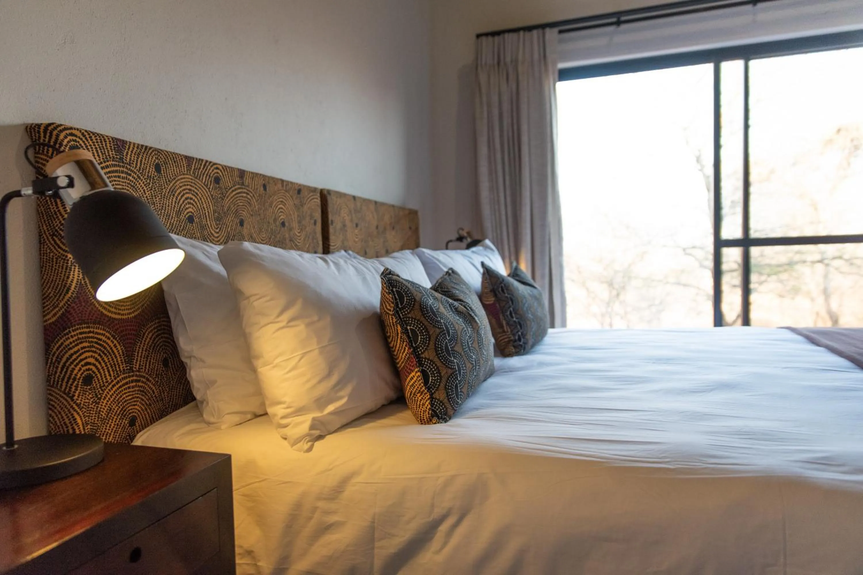 Bed in Moya Safari Villa